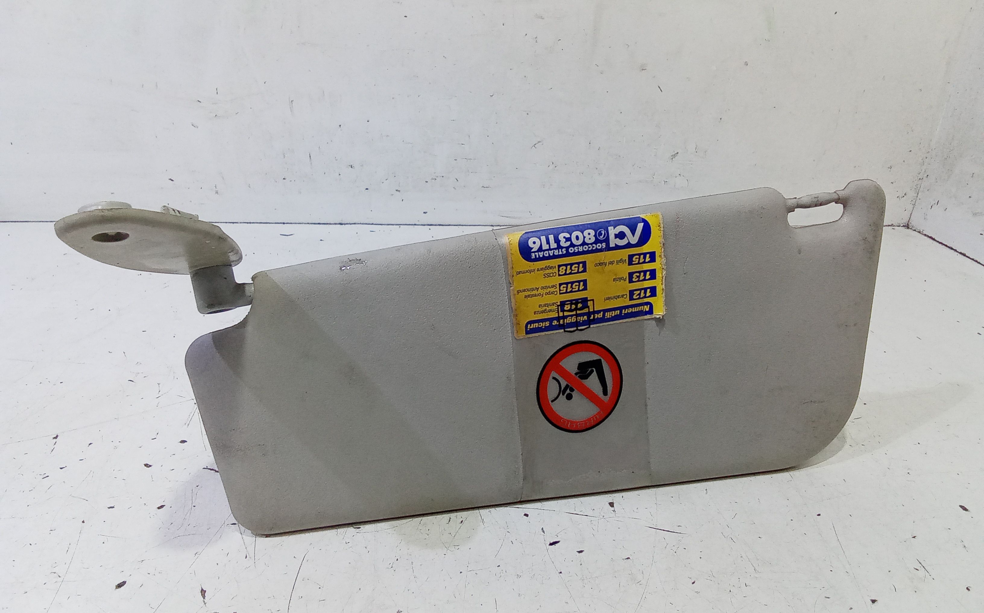 Parasole aletta Lato Passeggero FIAT Punto Berlina 5P 3 Serie