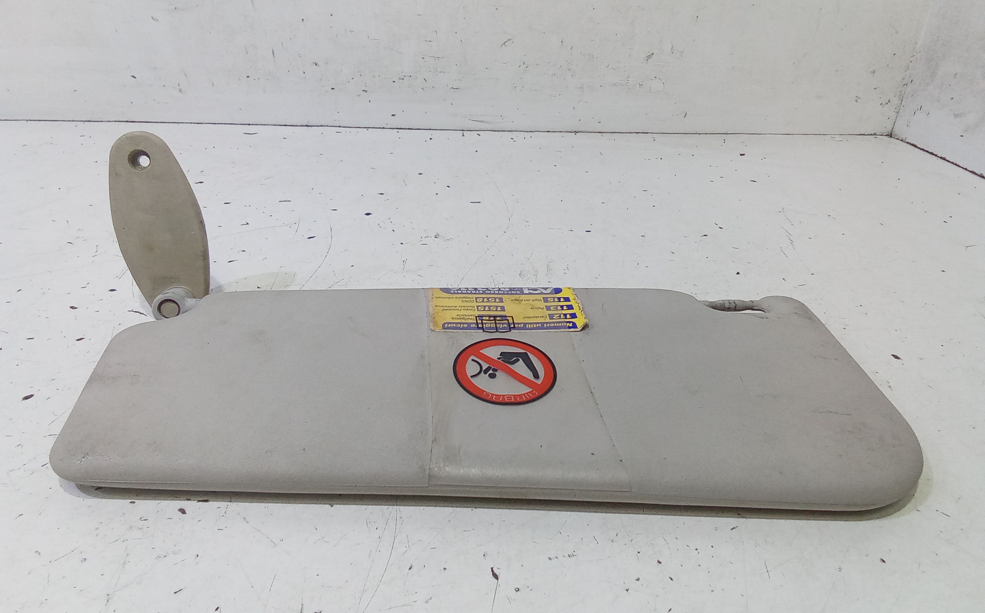 Parasole aletta Lato Passeggero FIAT Punto Berlina 5P 3 Serie