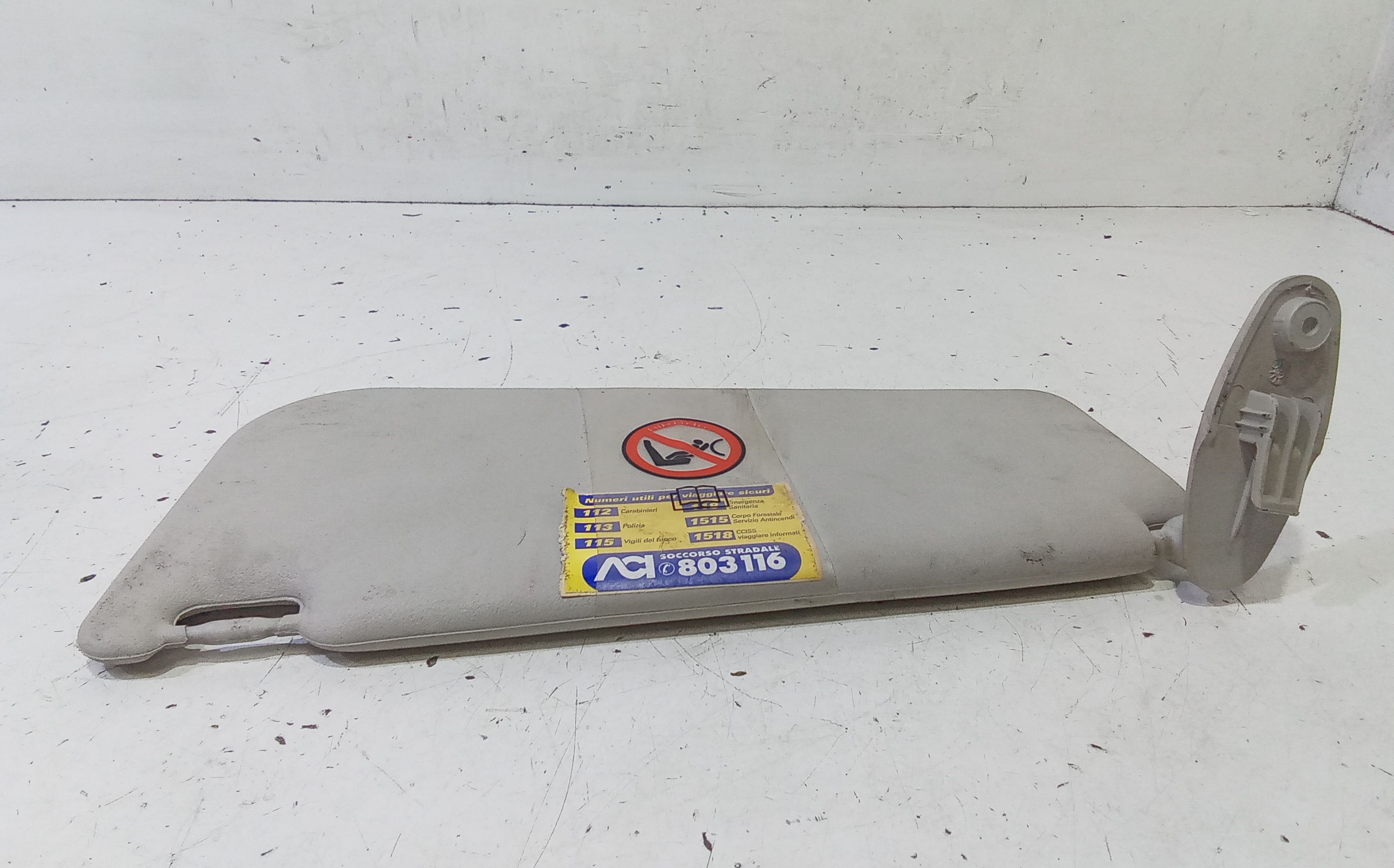 Parasole aletta Lato Passeggero FIAT Punto Berlina 5P 3 Serie