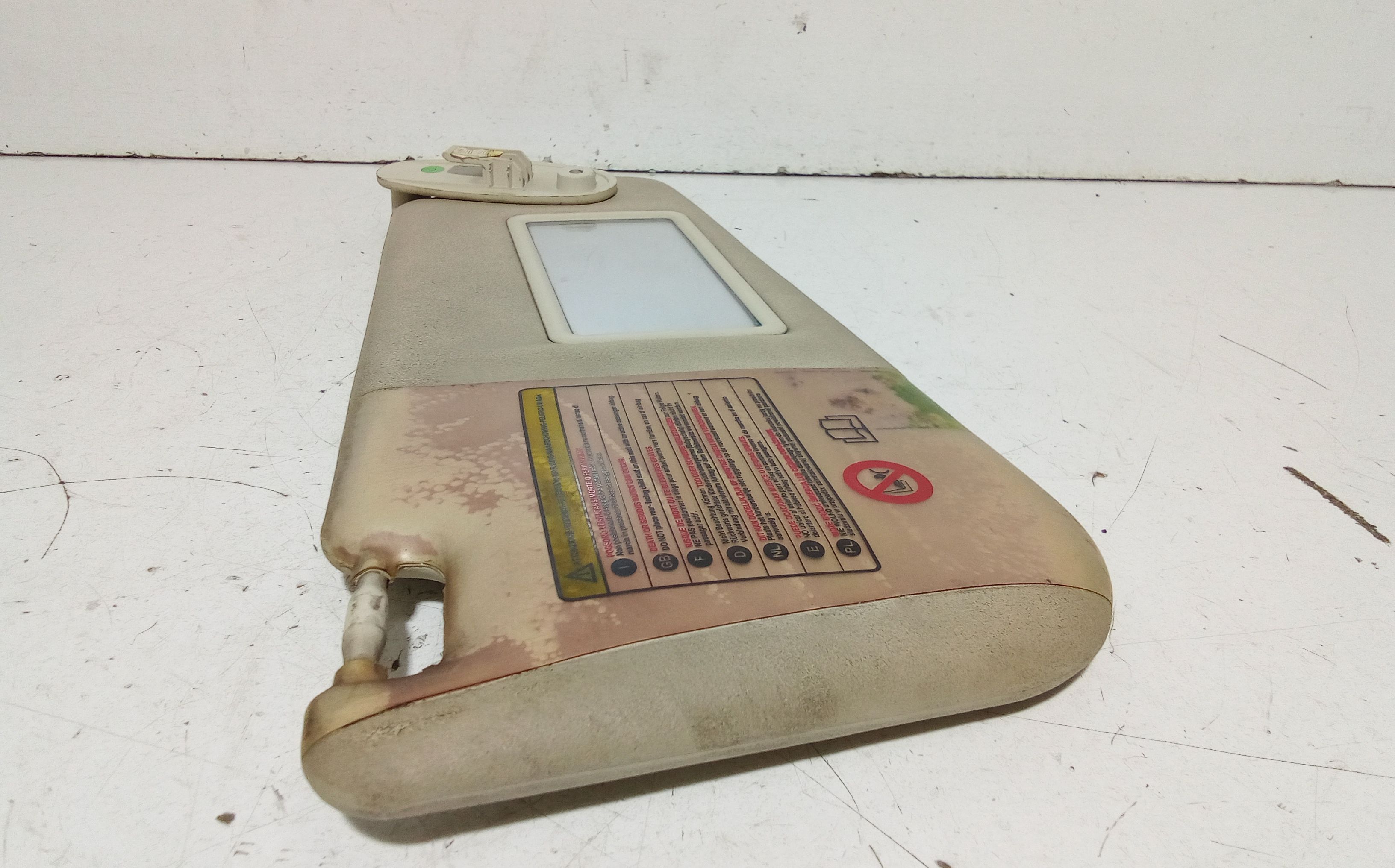 Parasole aletta Lato Passeggero FIAT Grande Punto 1 Serie