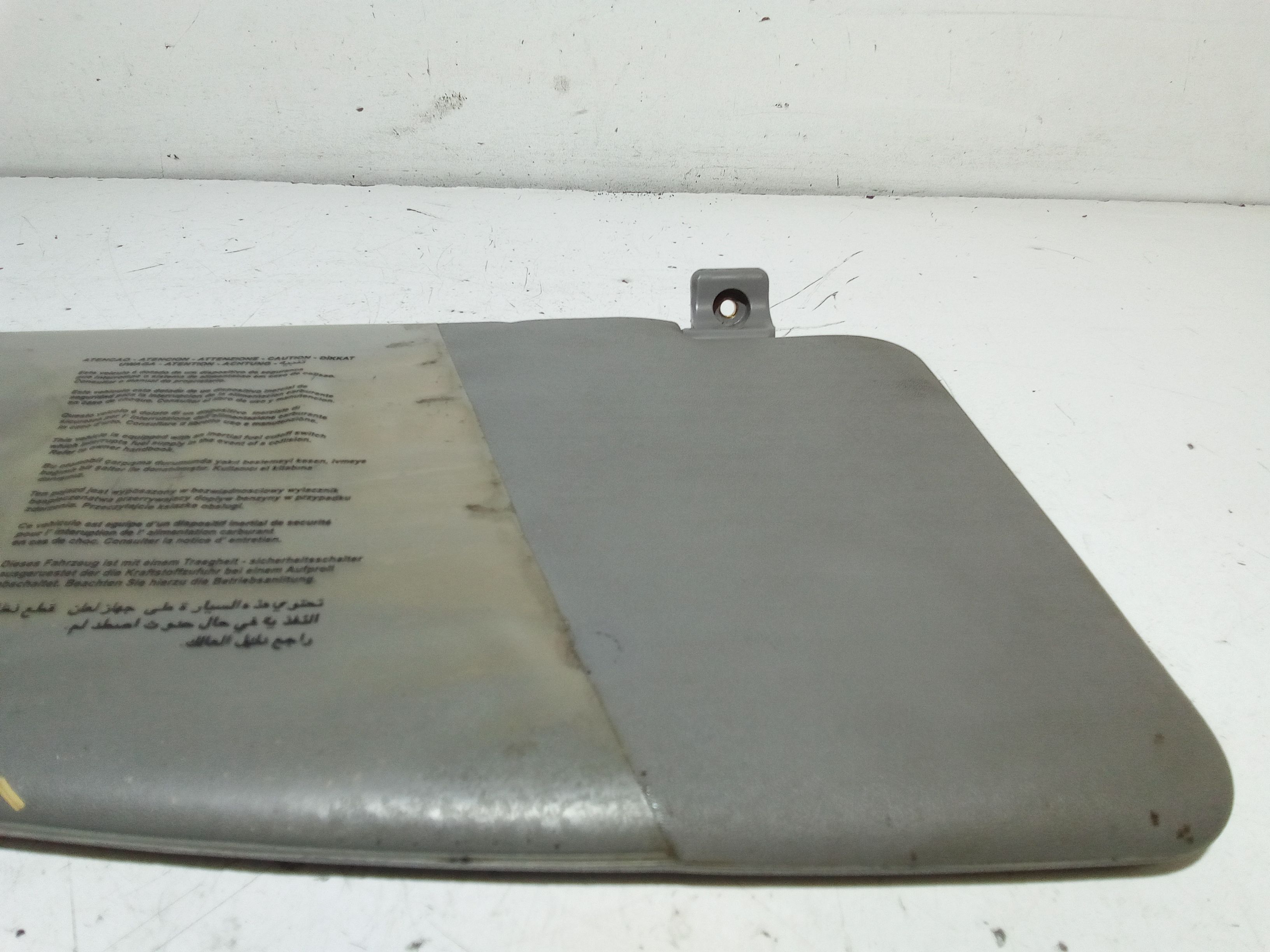 Parasole aletta anteriore Lato Guida FIAT Dobl Serie (00>05)