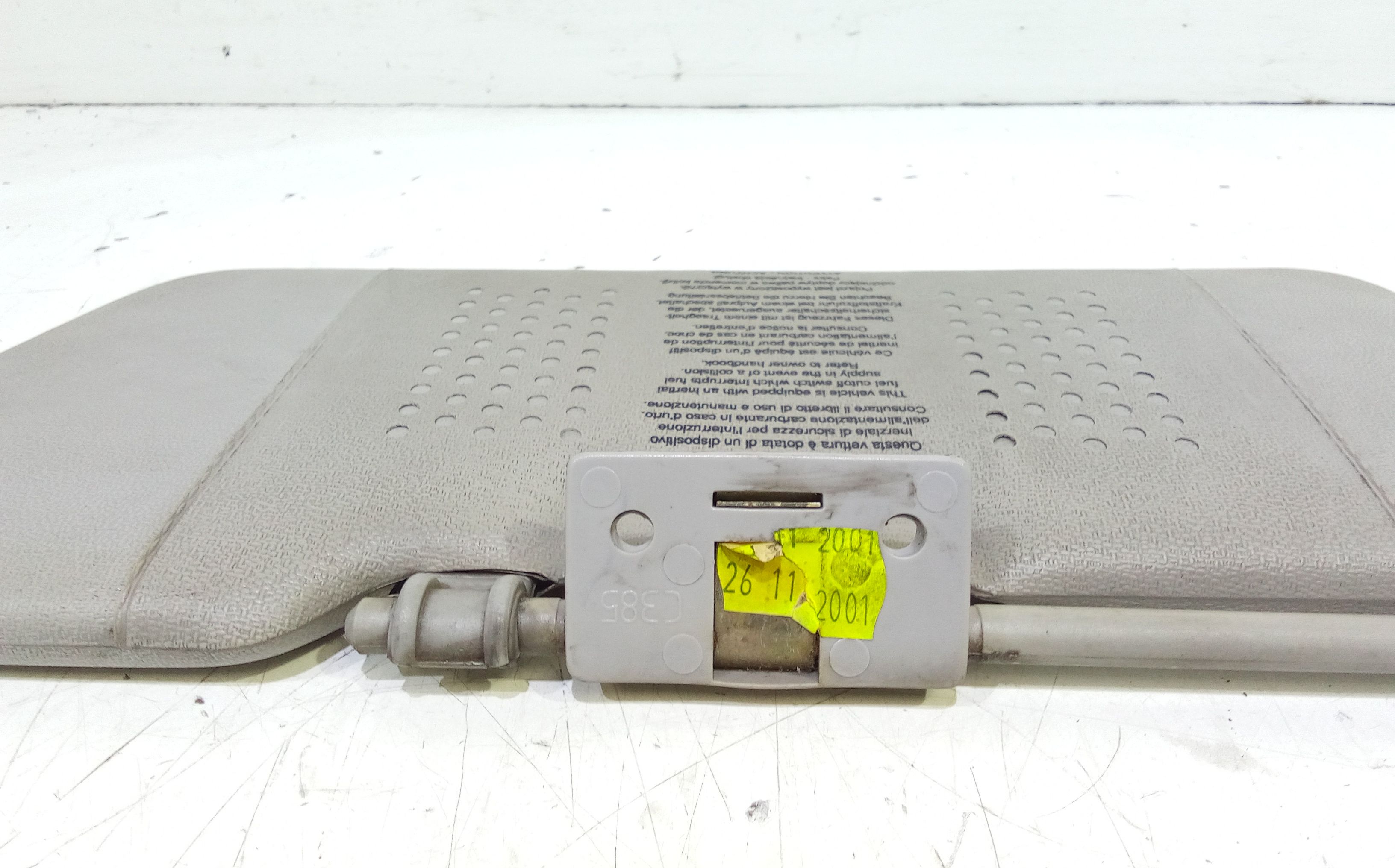 Parasole aletta anteriore Lato Guida FIAT Seicento Serie (00>05)