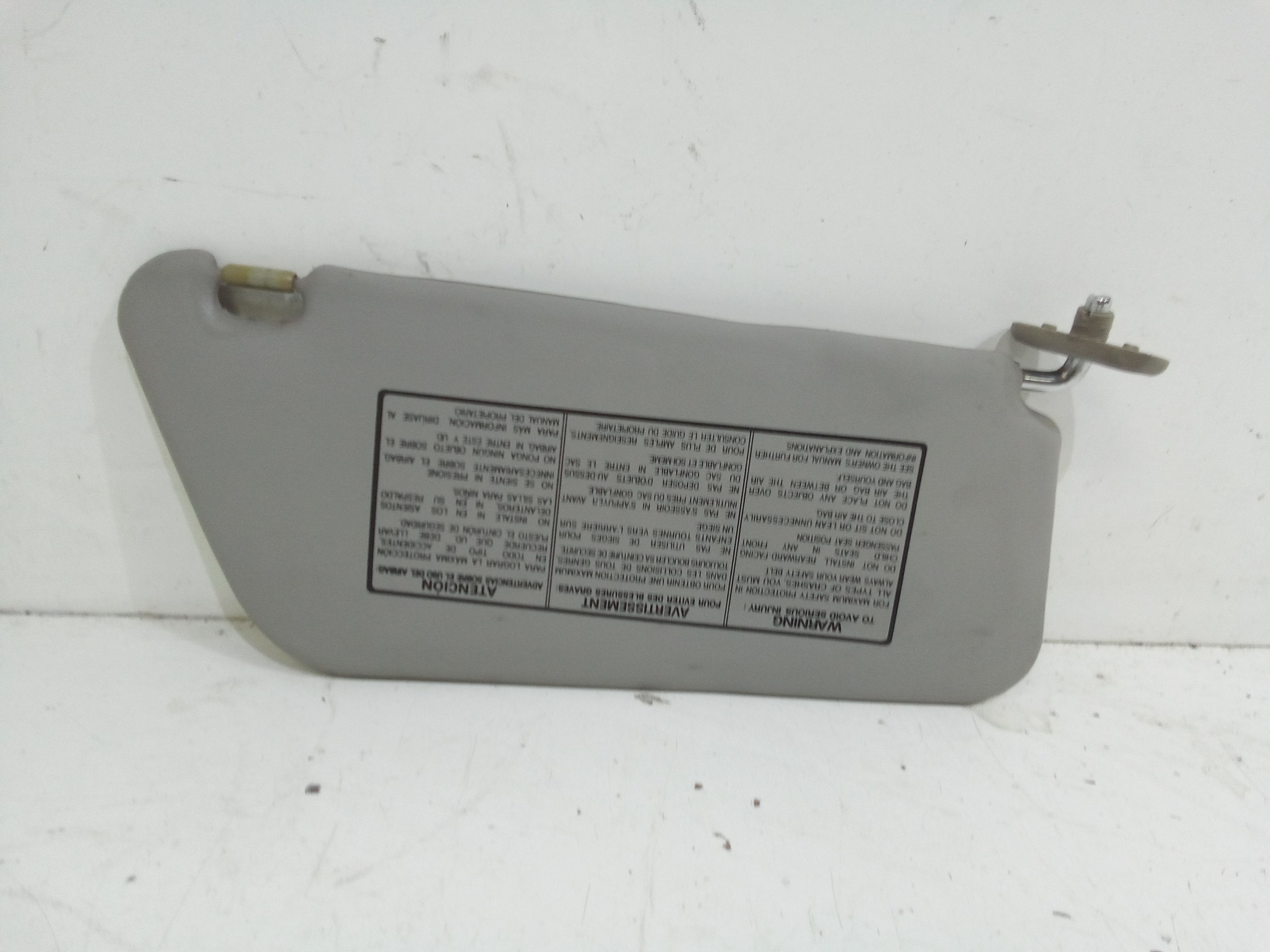 Parasole aletta anteriore Lato Guida DAEWOO Matiz 1 Serie