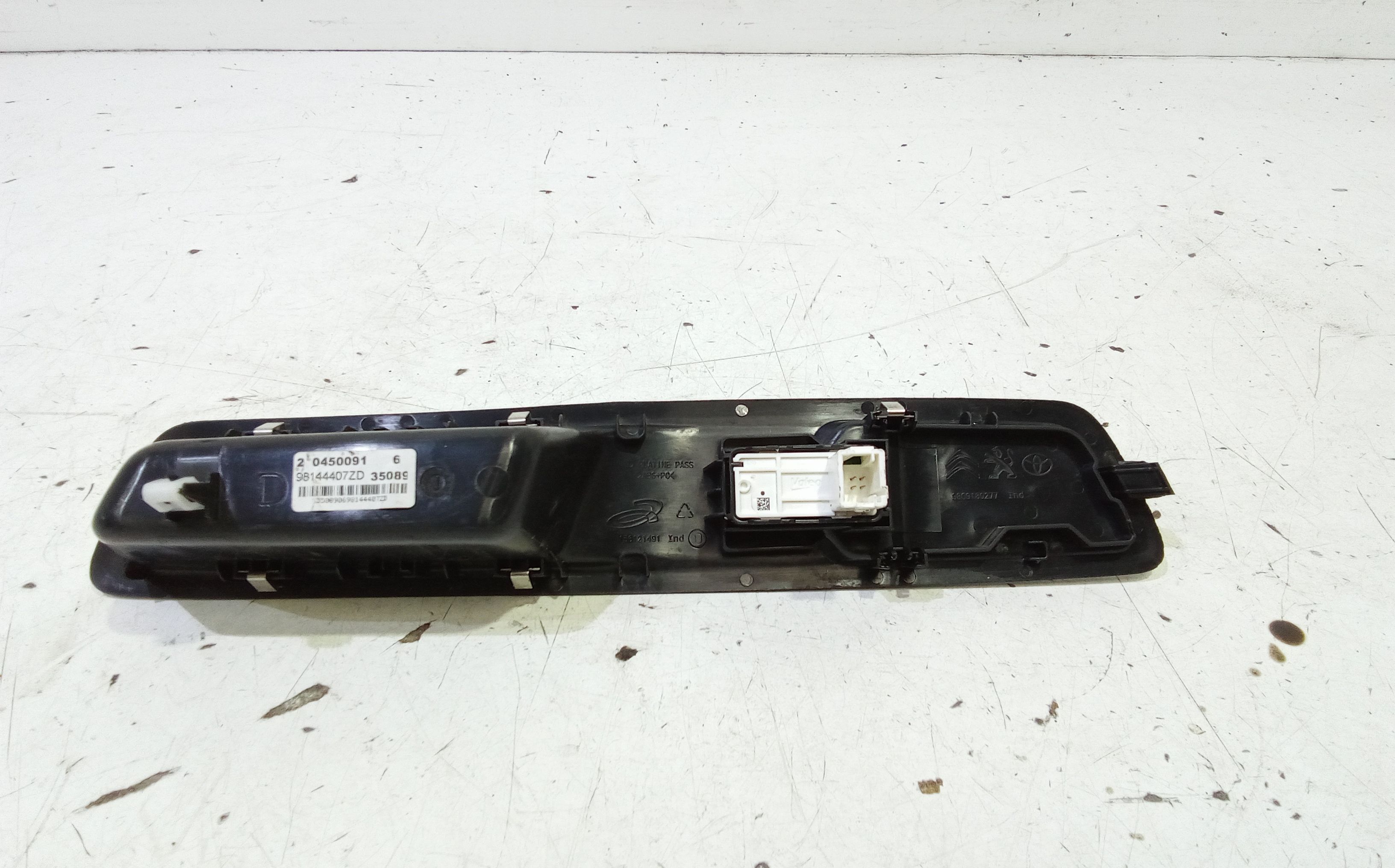 Pulsantiera Anteriore Destra Passeggero PEUGEOT Expert Serie (16>)