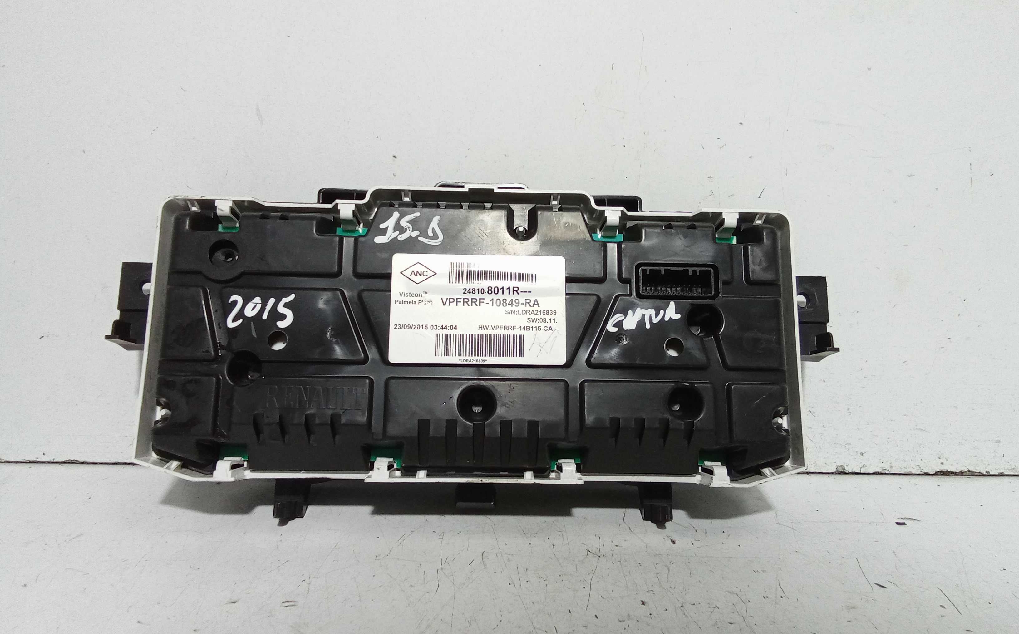 Quadro Strumenti RENAULT Captur Serie