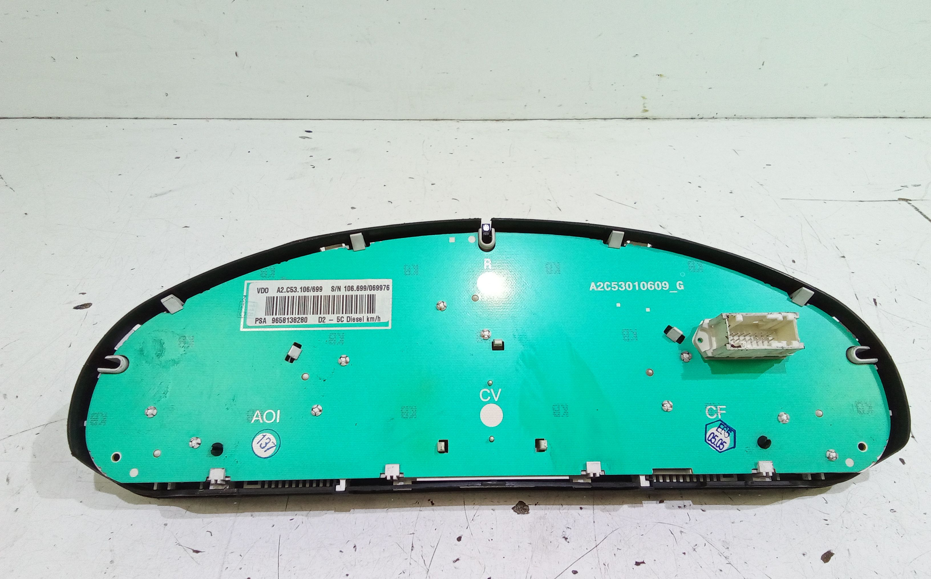 Quadro Strumenti PEUGEOT 407 Berlina