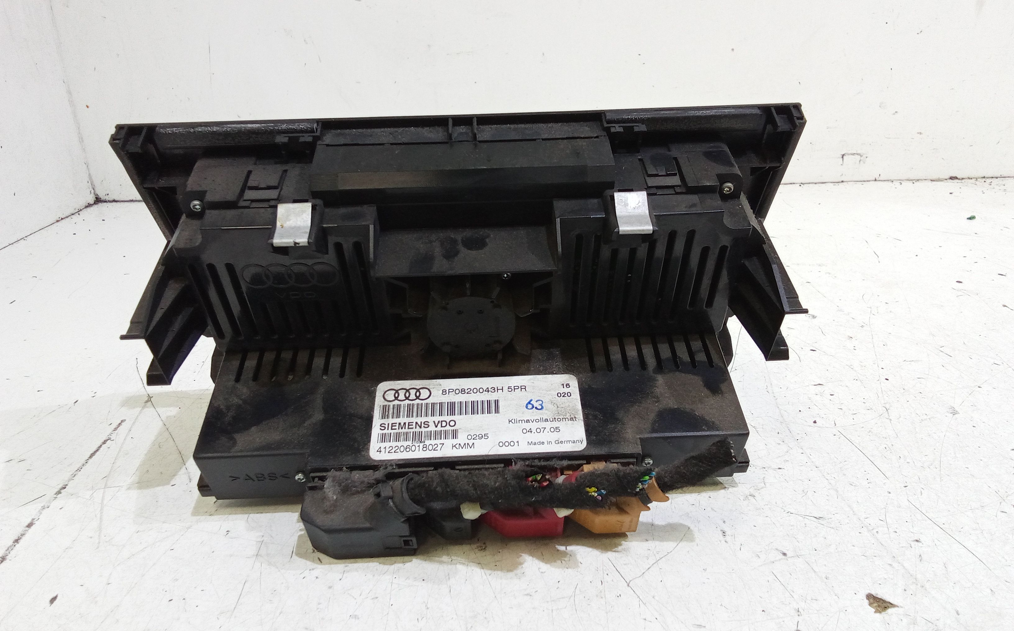 Comandi Clima AUDI A3 Serie (8P1) (03>05)