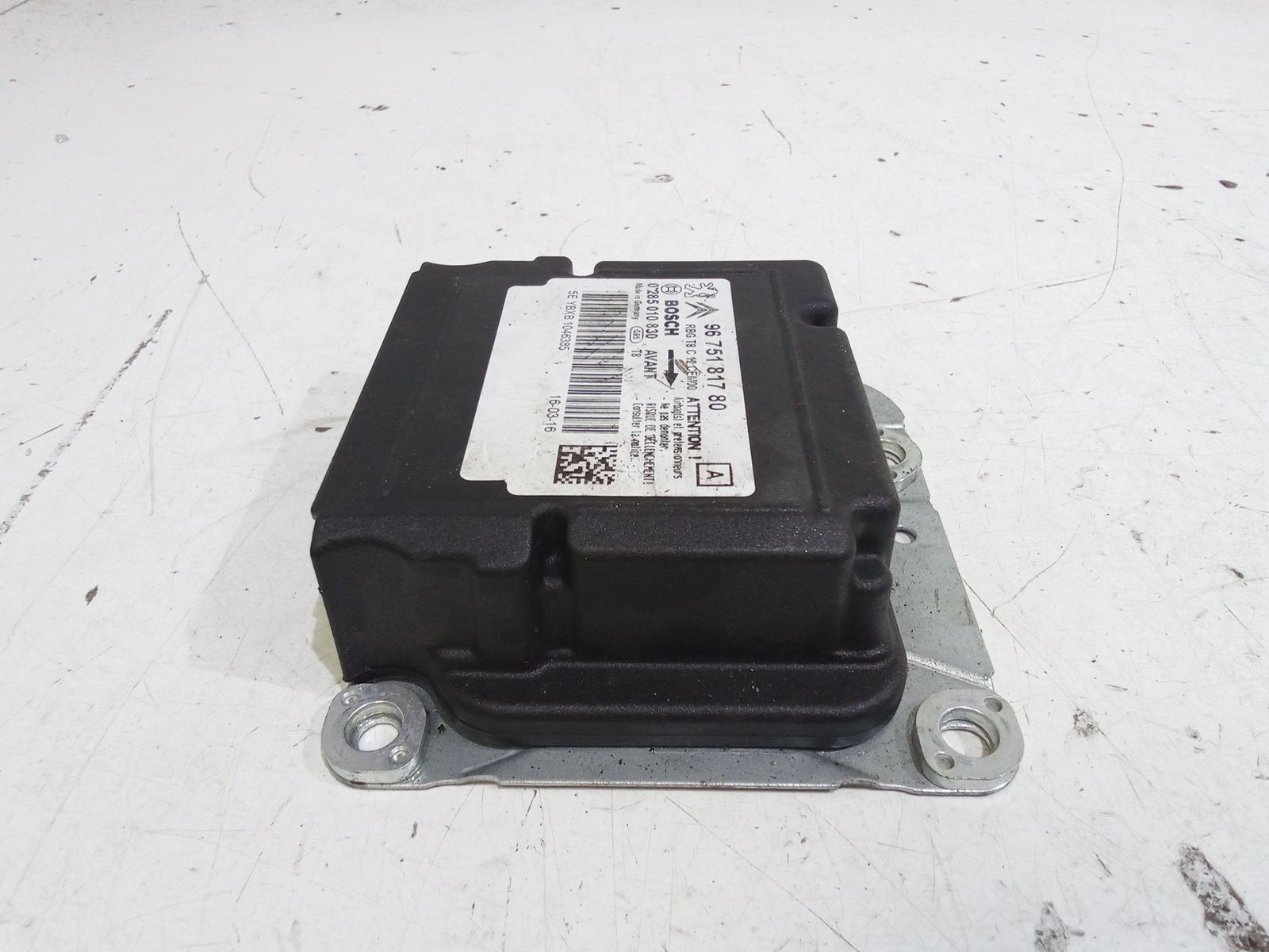 Centralina Airbag PEUGEOT 3008 Serie (09>16)