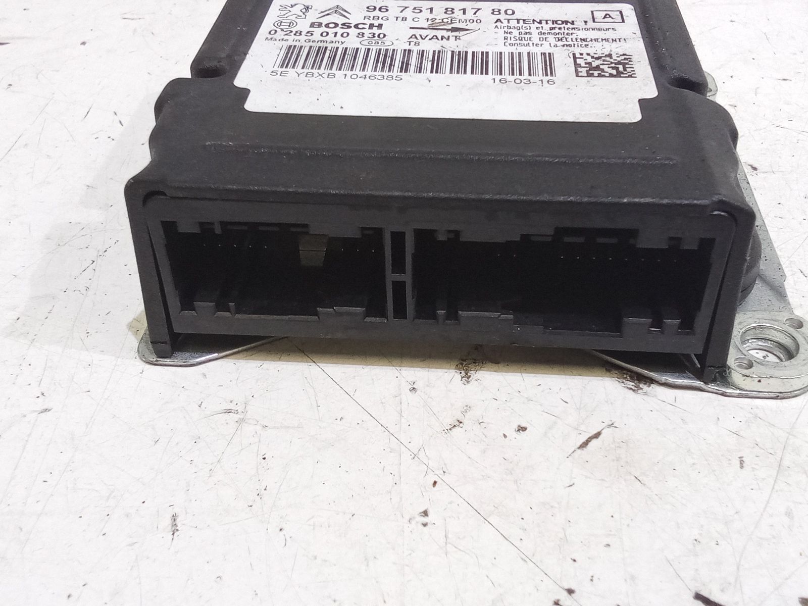 Centralina Airbag PEUGEOT 3008 Serie (09>16)