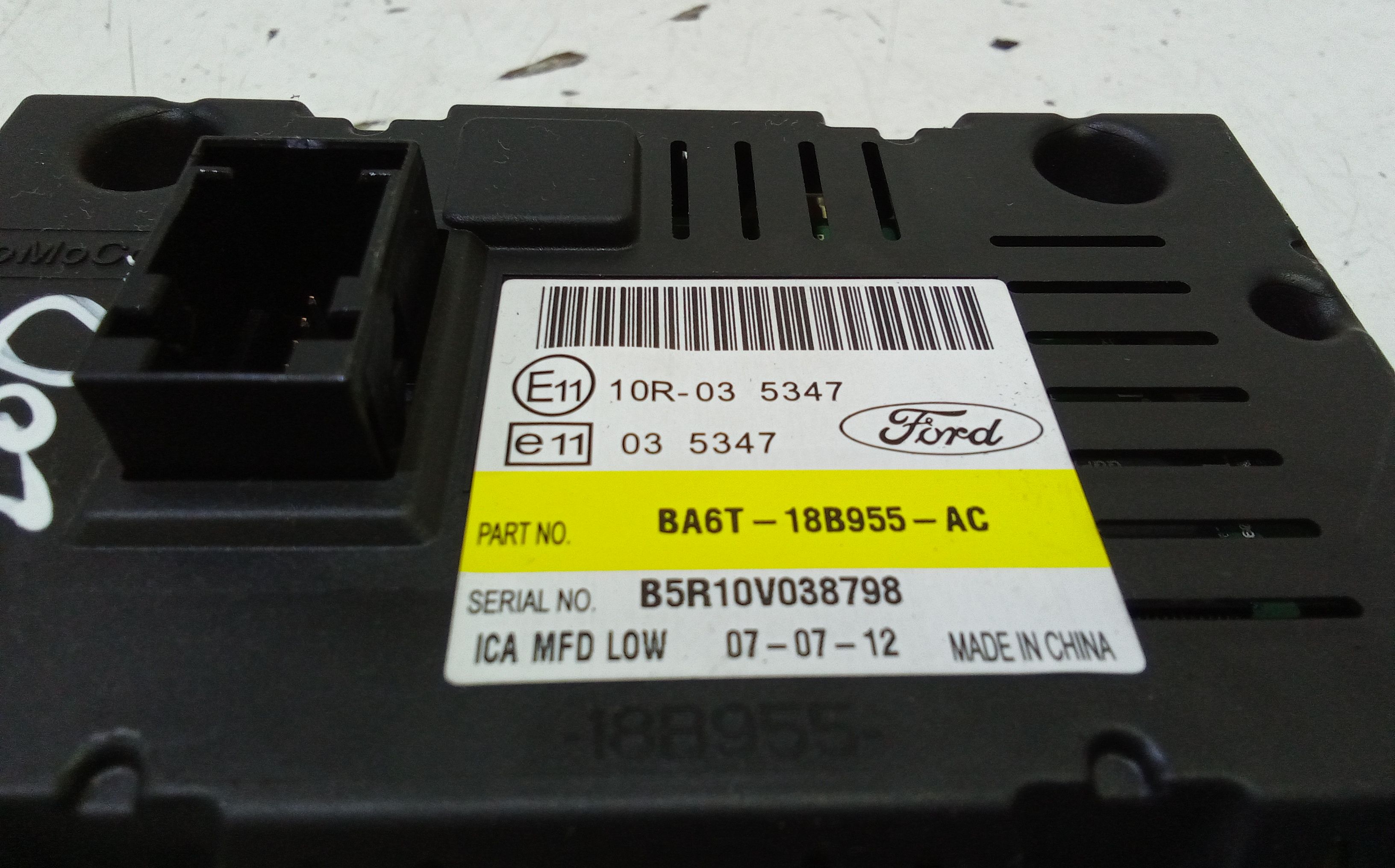 Display orologio FORD Fiesta 6 Serie