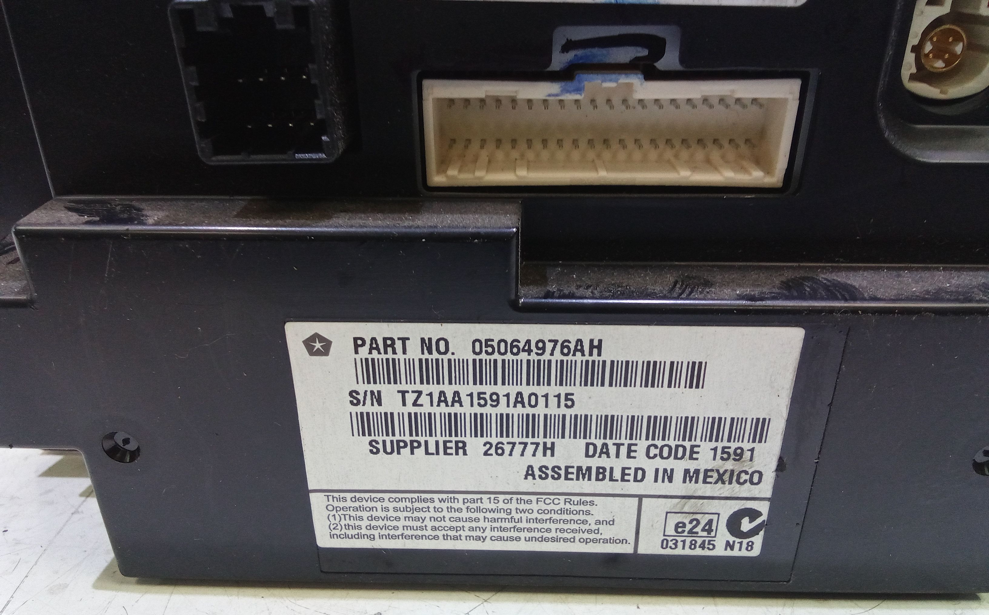 Display multifunzione computer di bordo FIAT Freemont 1 Serie