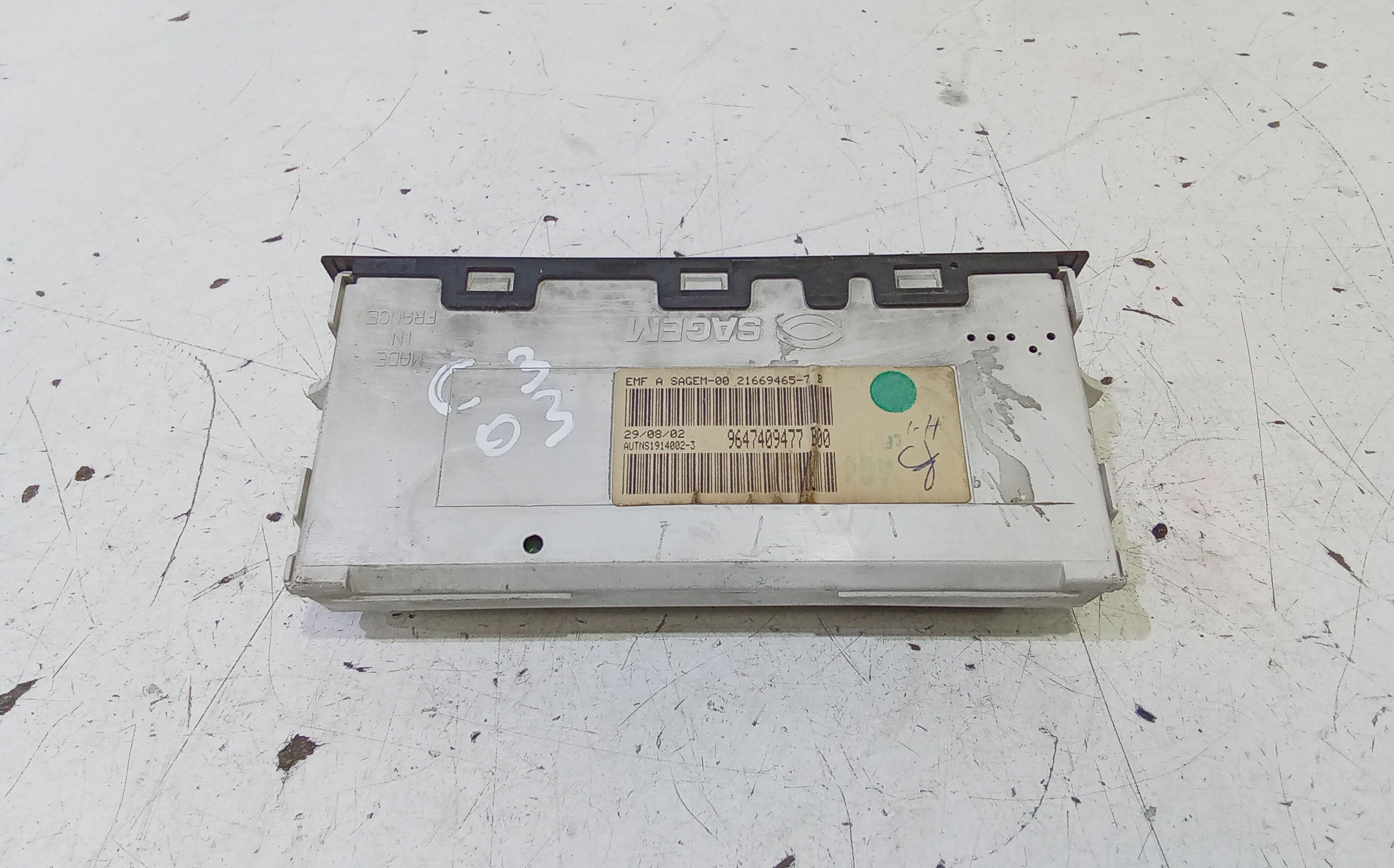 Display CITROEN C3 1 Serie