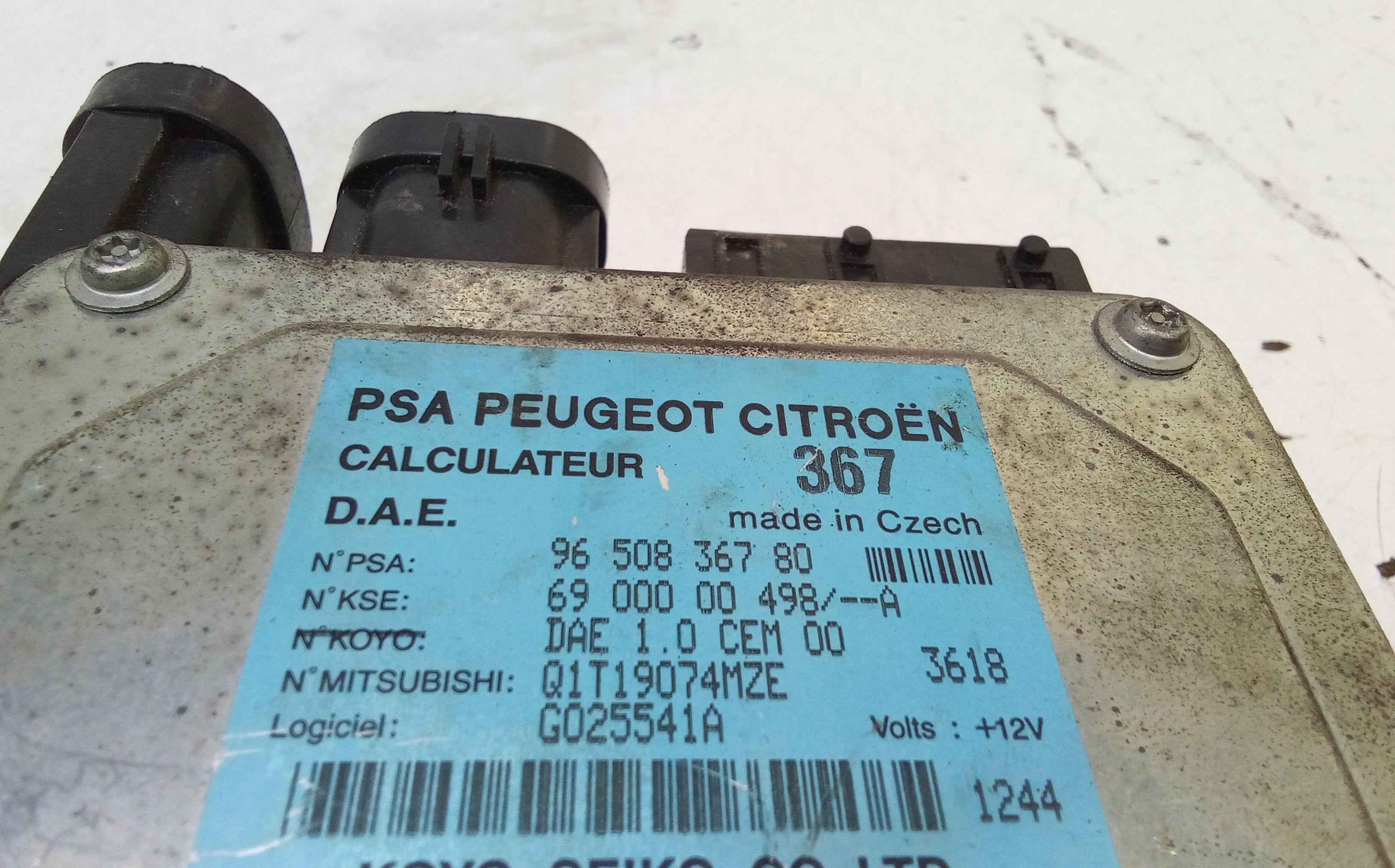 Centralina Servosterzo CITROEN C3 1 Serie