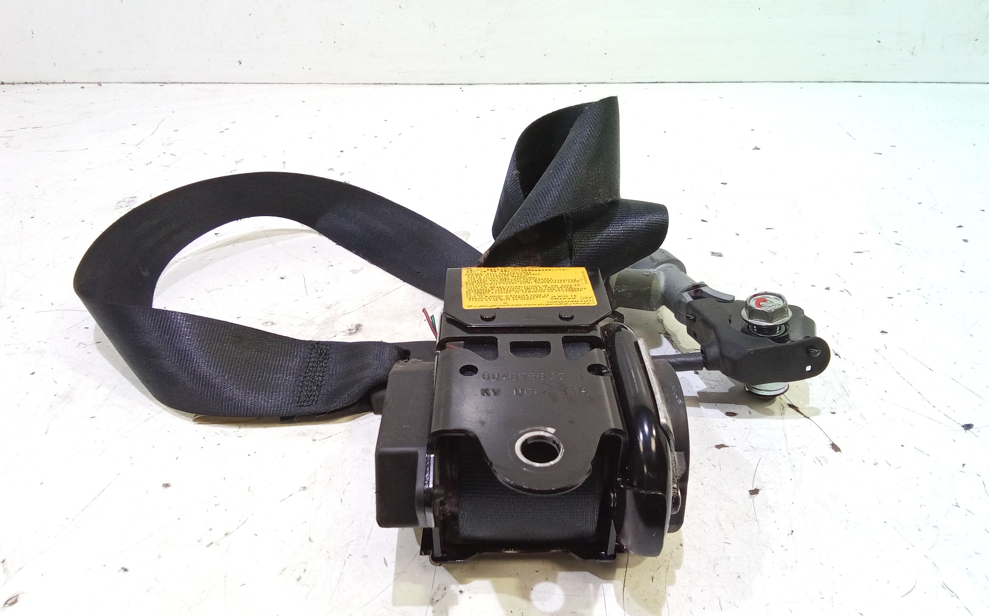 Cintura di Sicurezza anteriore Destra con pretensionatore PEUGEOT 4007 1 Serie