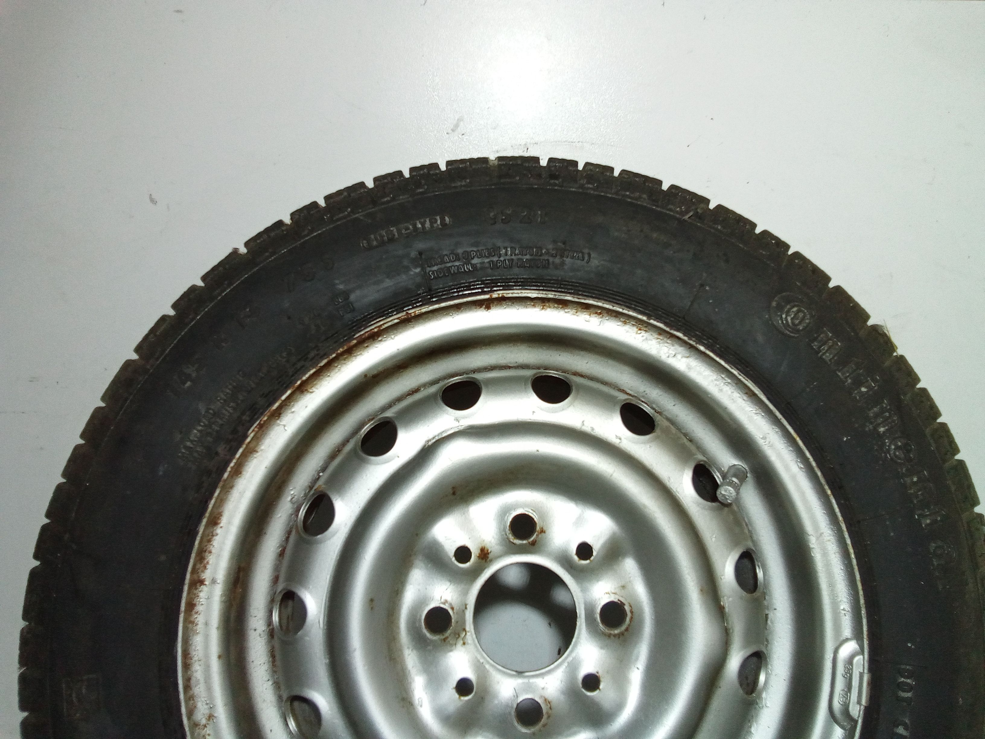 Ruotino di scorta FIAT 850 1 Serie