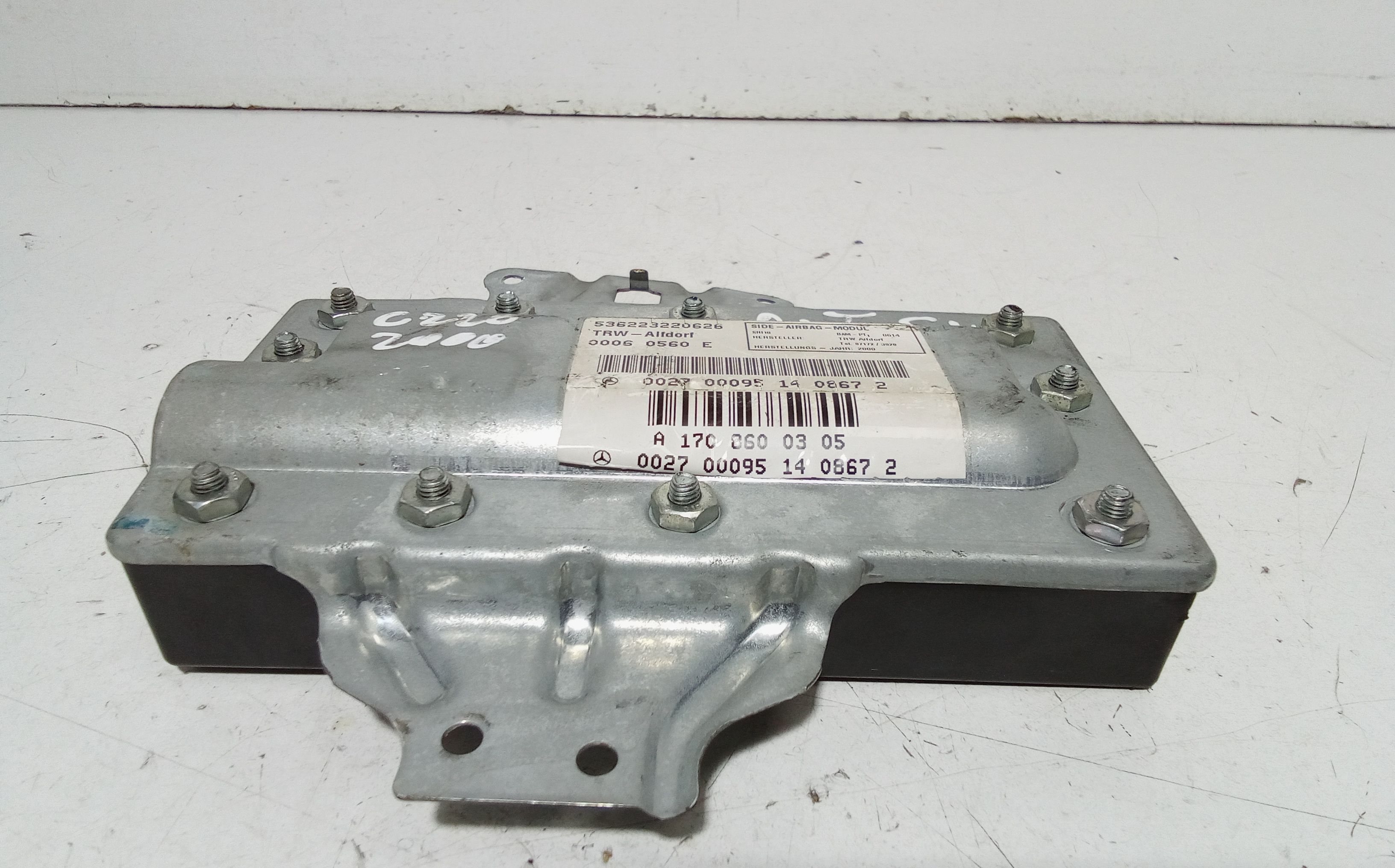 Airbag porta anteriore sinistra guida MERCEDES Classe C Berlina W202 2 Serie