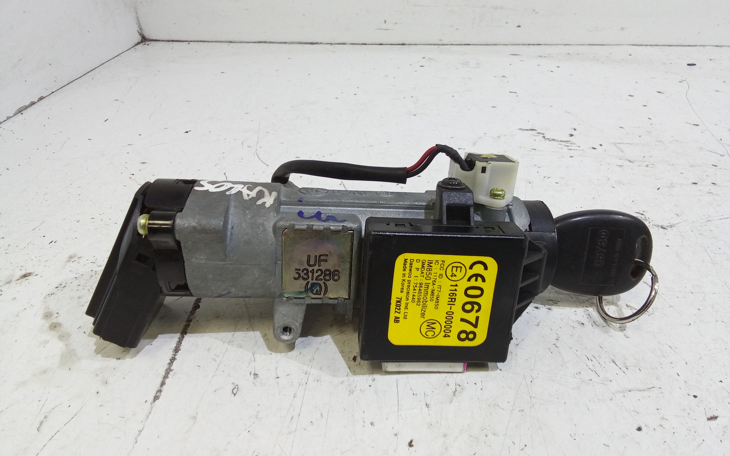 Blocchetto Accensione per Chevrolet Kalos 1 Serie (2002 - 2005)