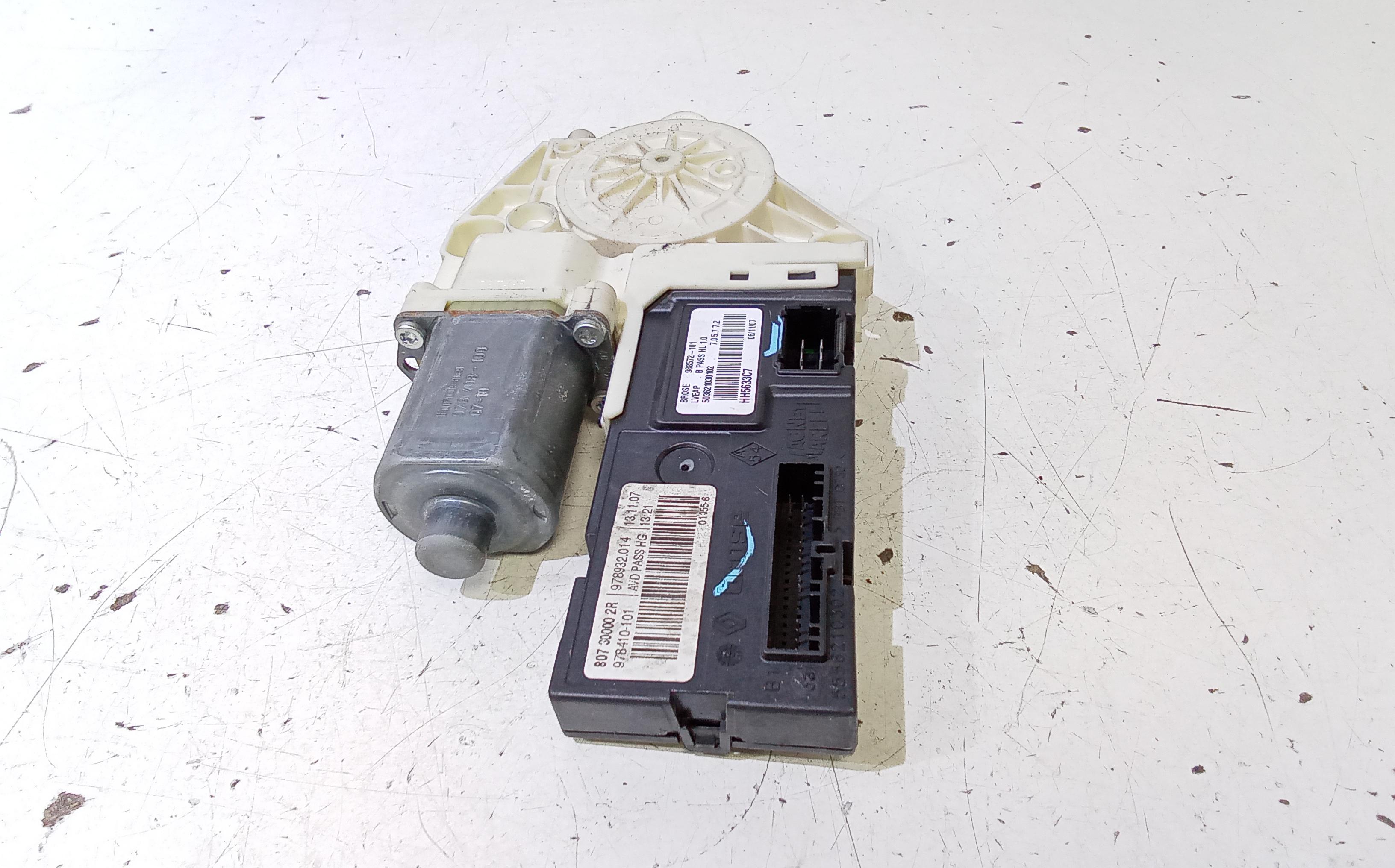 Motorino Alzavetro anteriore destra RENAULT Laguna Grand Tour 5 Serie