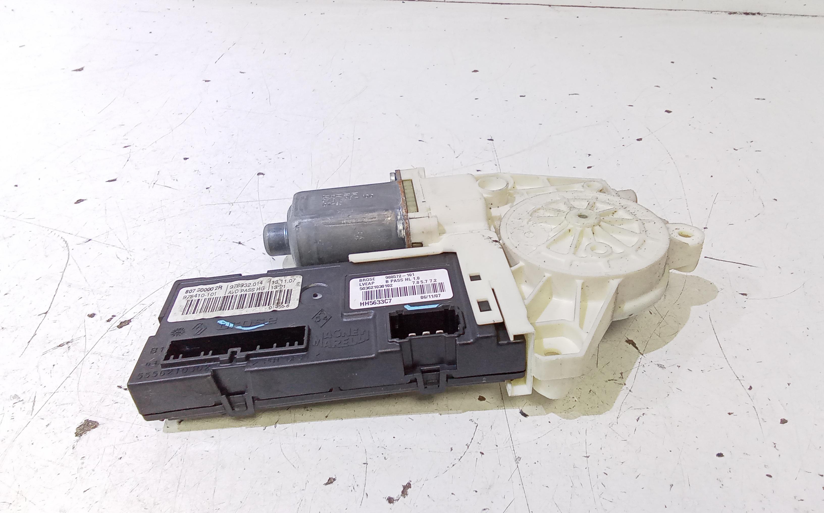 Motorino Alzavetro anteriore destra RENAULT Laguna Grand Tour 5 Serie