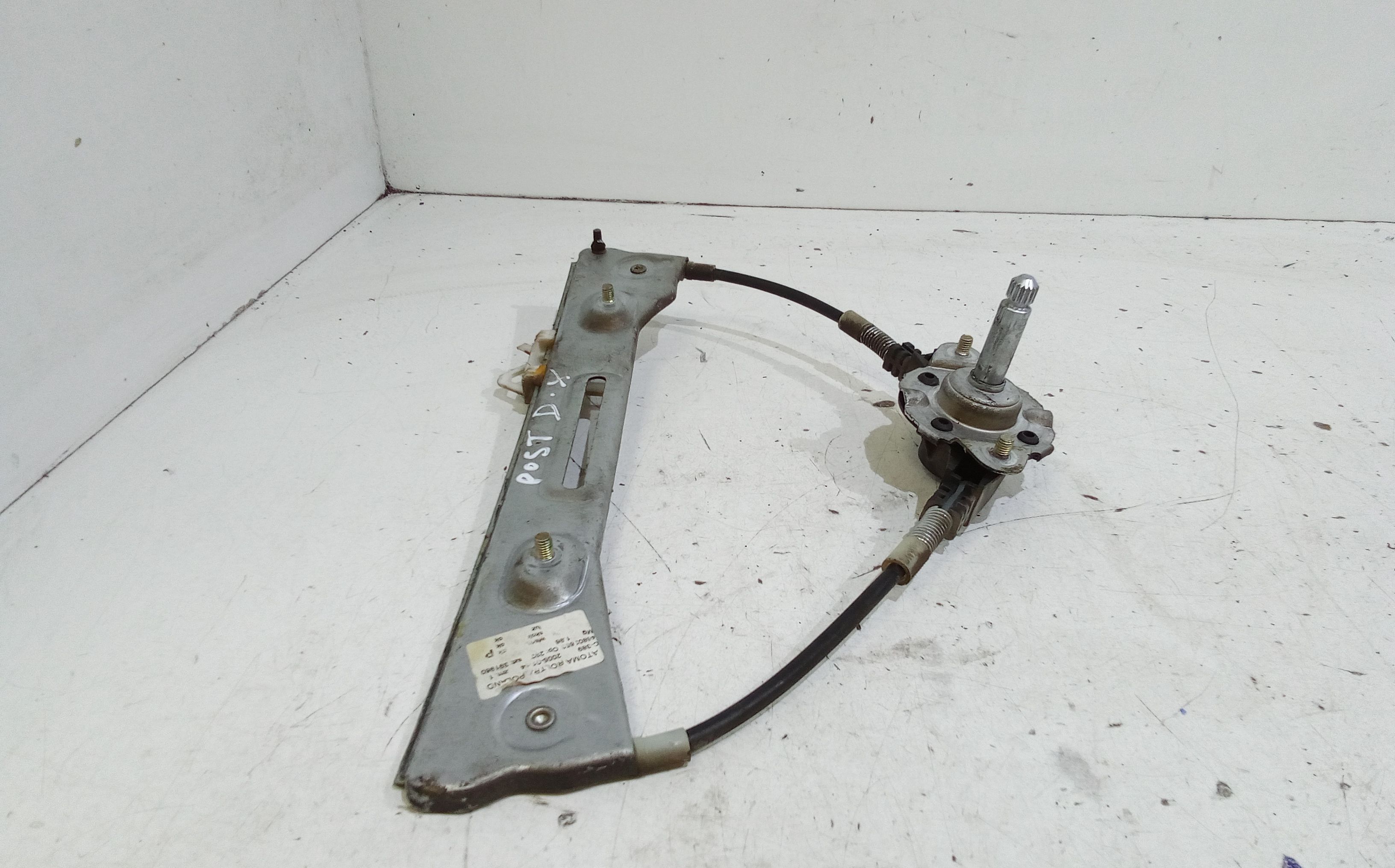 Cremagliera posteriore destra passeggero FIAT Panda 2 Serie