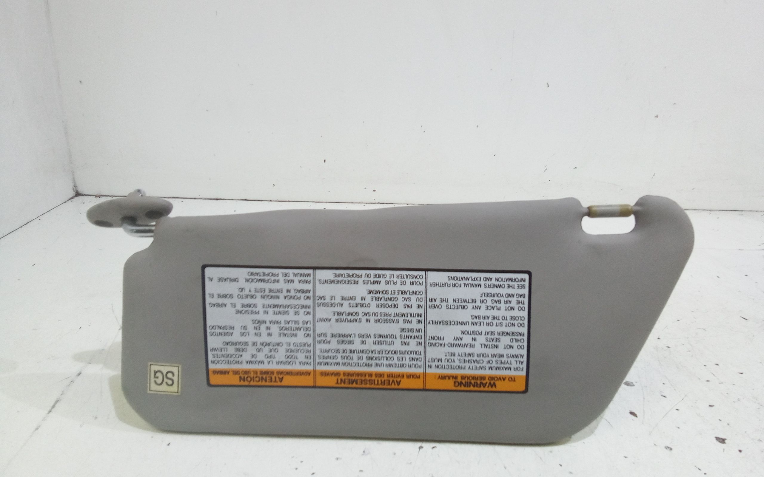 Parasole aletta Lato Passeggero CHEVROLET Matiz 2 Serie