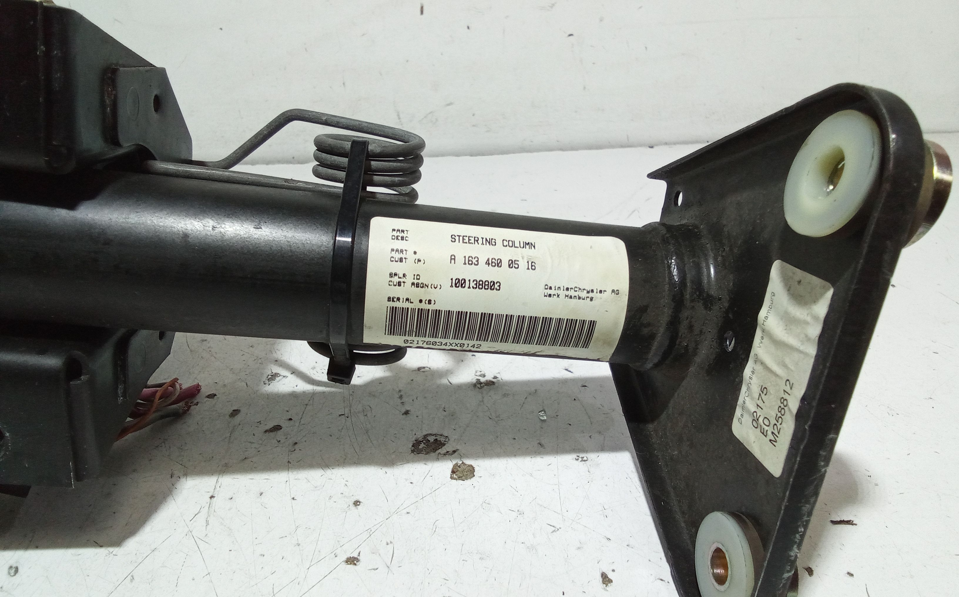 Canna dello sterzo (Piantone) MERCEDES Classe A W169 3 Serie