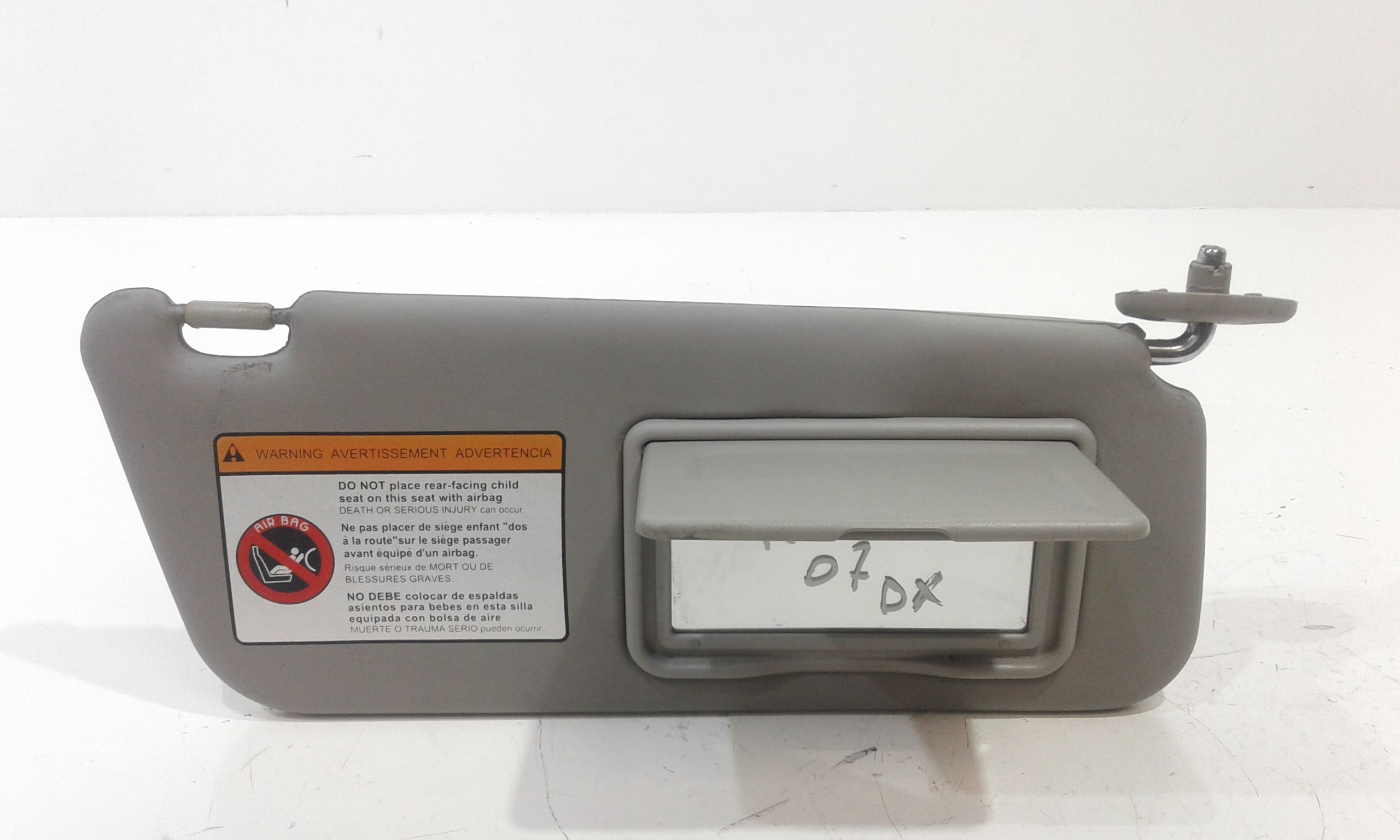 Parasole aletta Lato Passeggero CHEVROLET Matiz 3 Serie