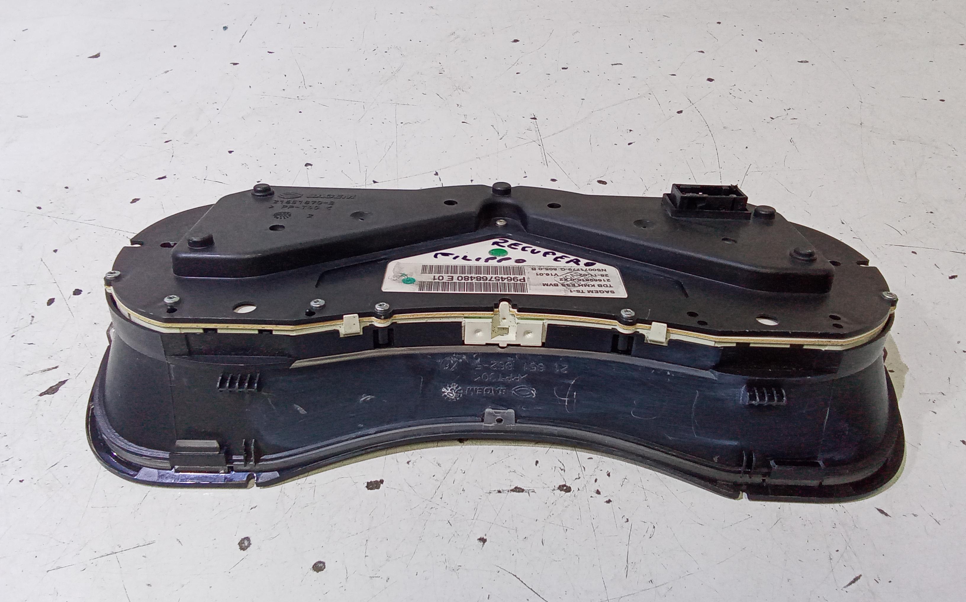 Quadro Strumenti PEUGEOT 307 Berlina