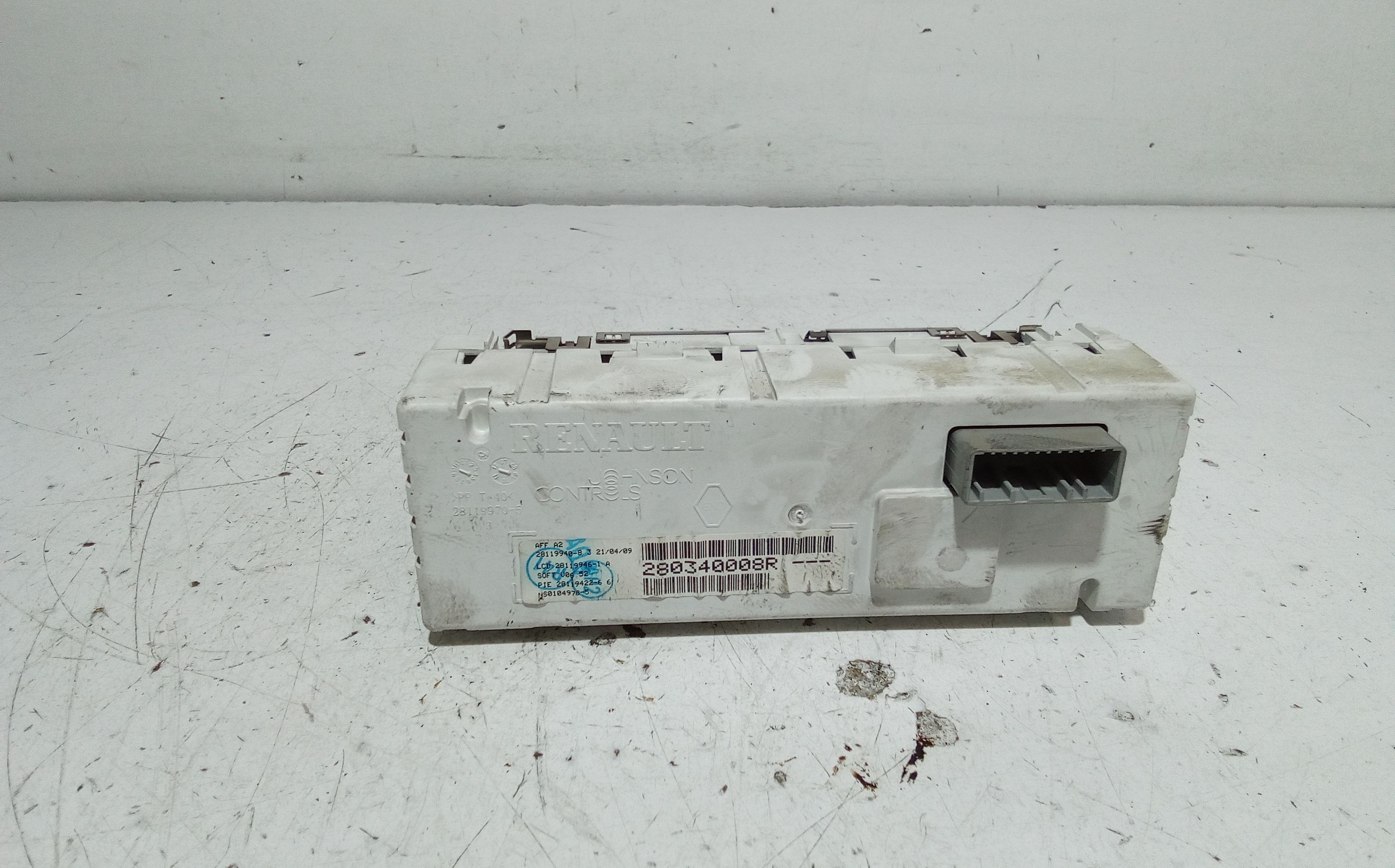 Display multifunzione computer di bordo RENAULT Megane III (08>16)