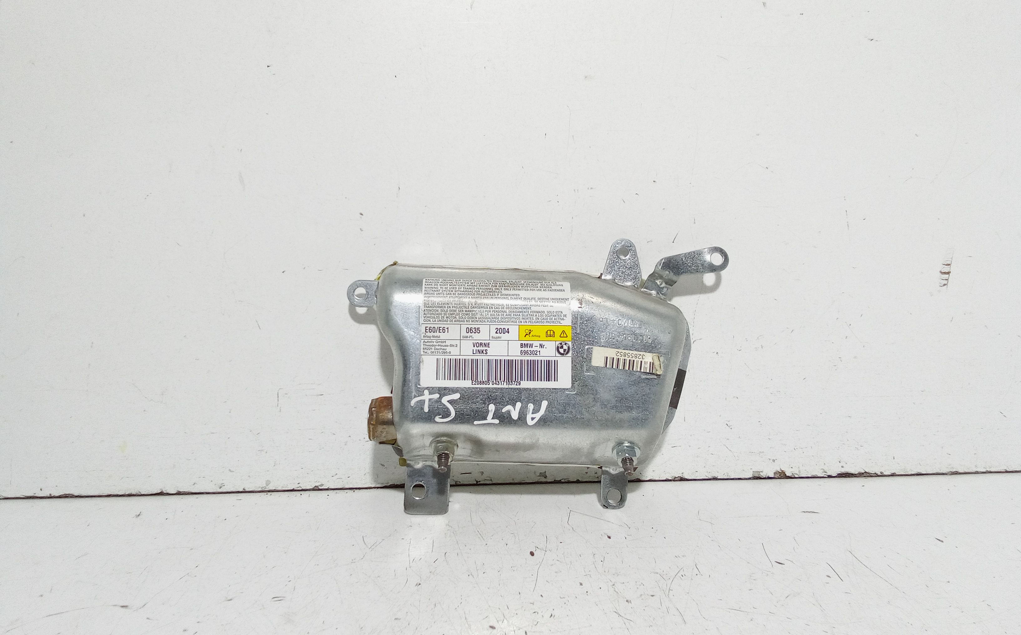 Airbag porta anteriore sinistra guida BMW Serie 5 E60