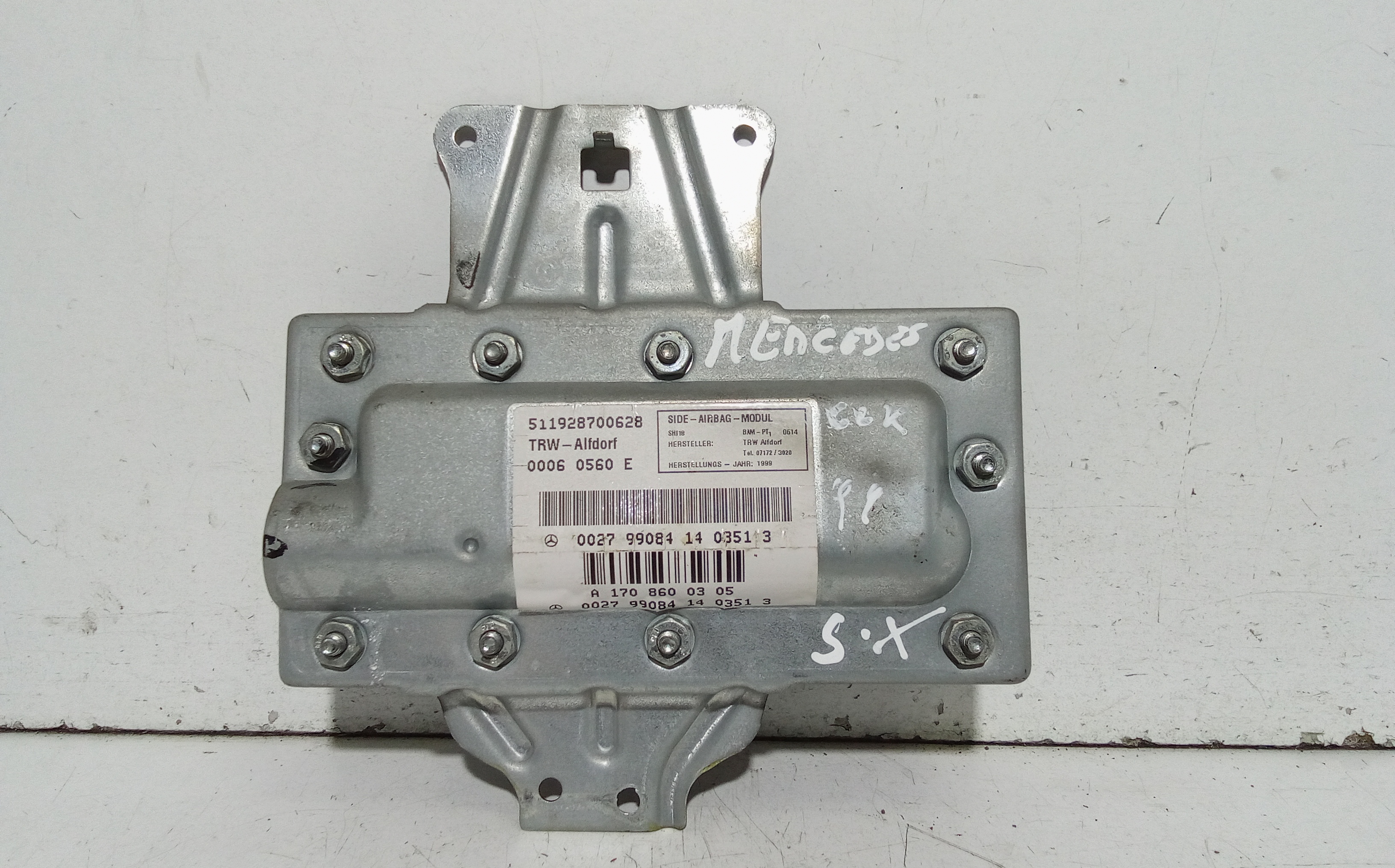 Airbag porta anteriore sinistra guida per Mercedes Clk Coup W208 (1997 - 2002)