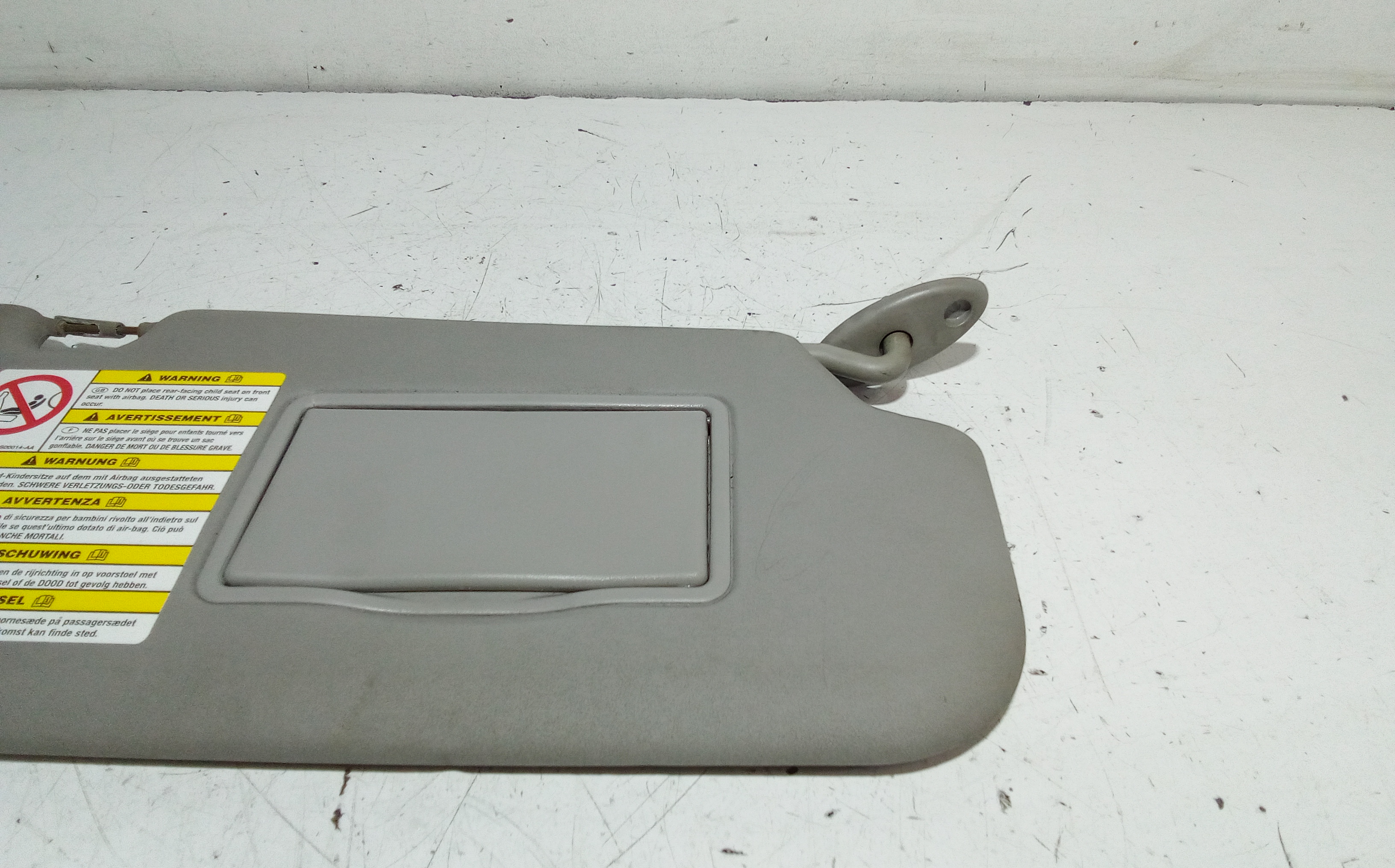 Parasole aletta Lato Passeggero per Ford Fusion 1 Serie (2002 - 2005)