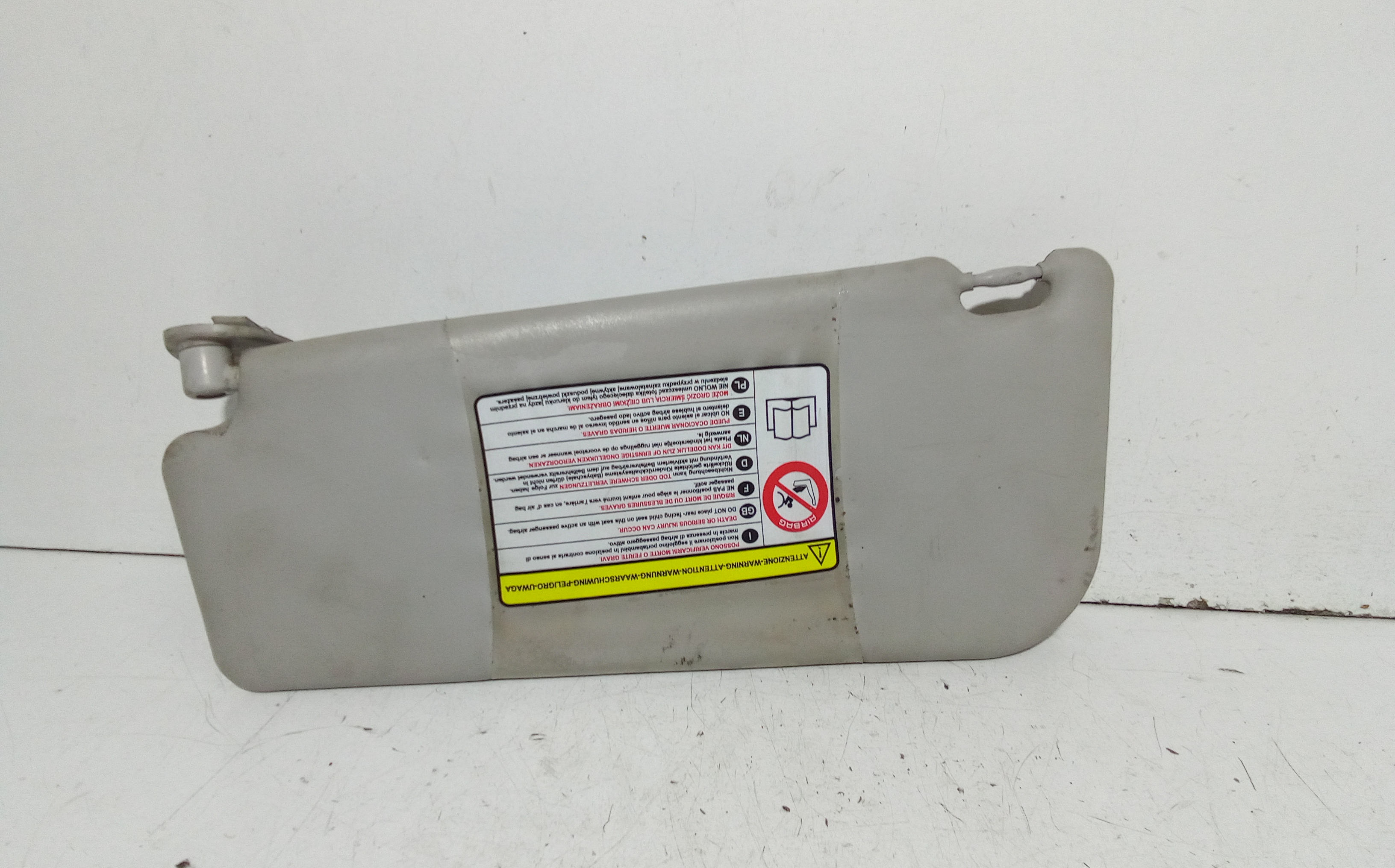 Parasole aletta Lato Passeggero per Fiat Punto Berlina 3p 2 Serie (1999 - 2003)