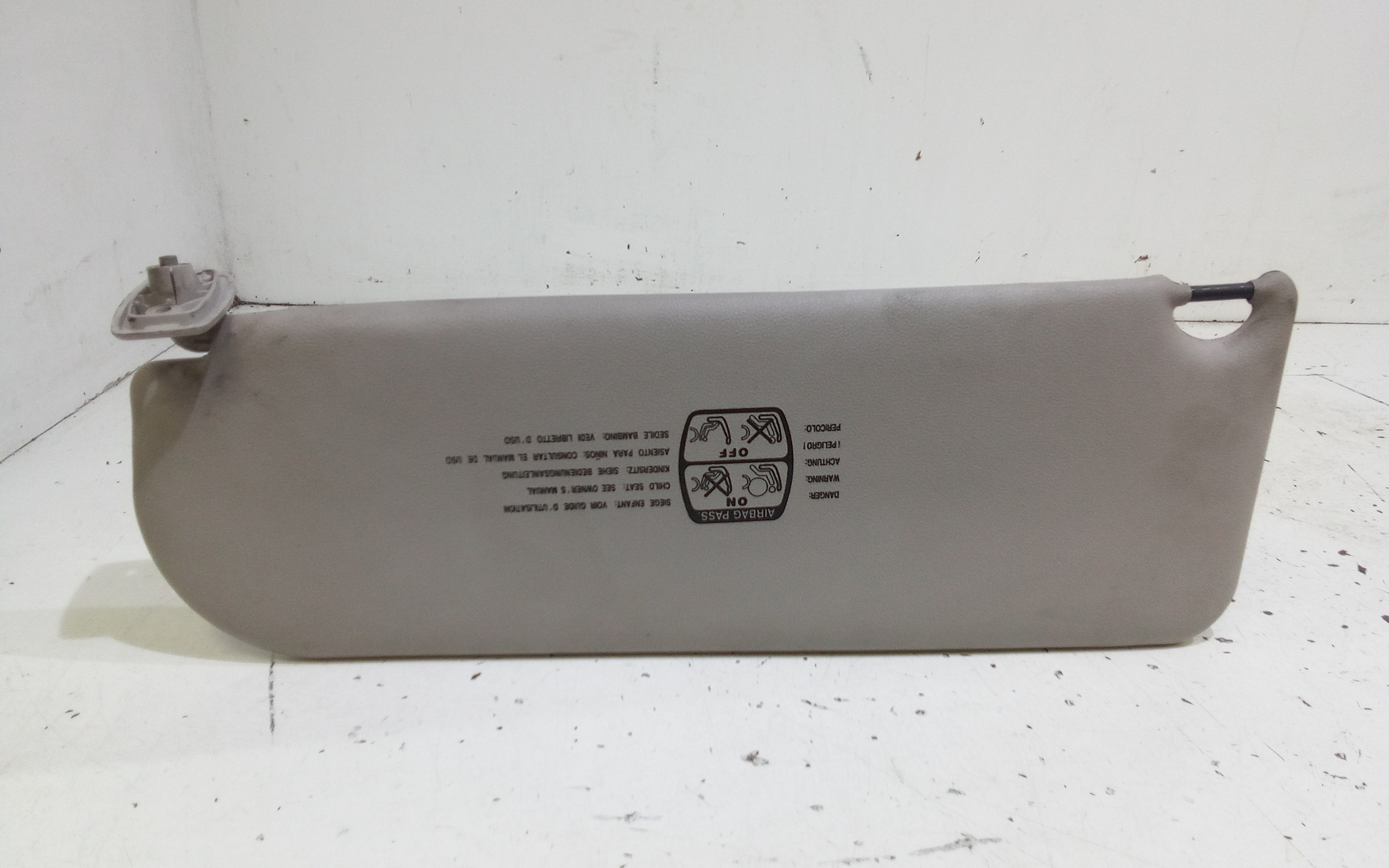 Parasole aletta Lato Passeggero per Fiat Ulysse 3 Serie (2002 - 2008)