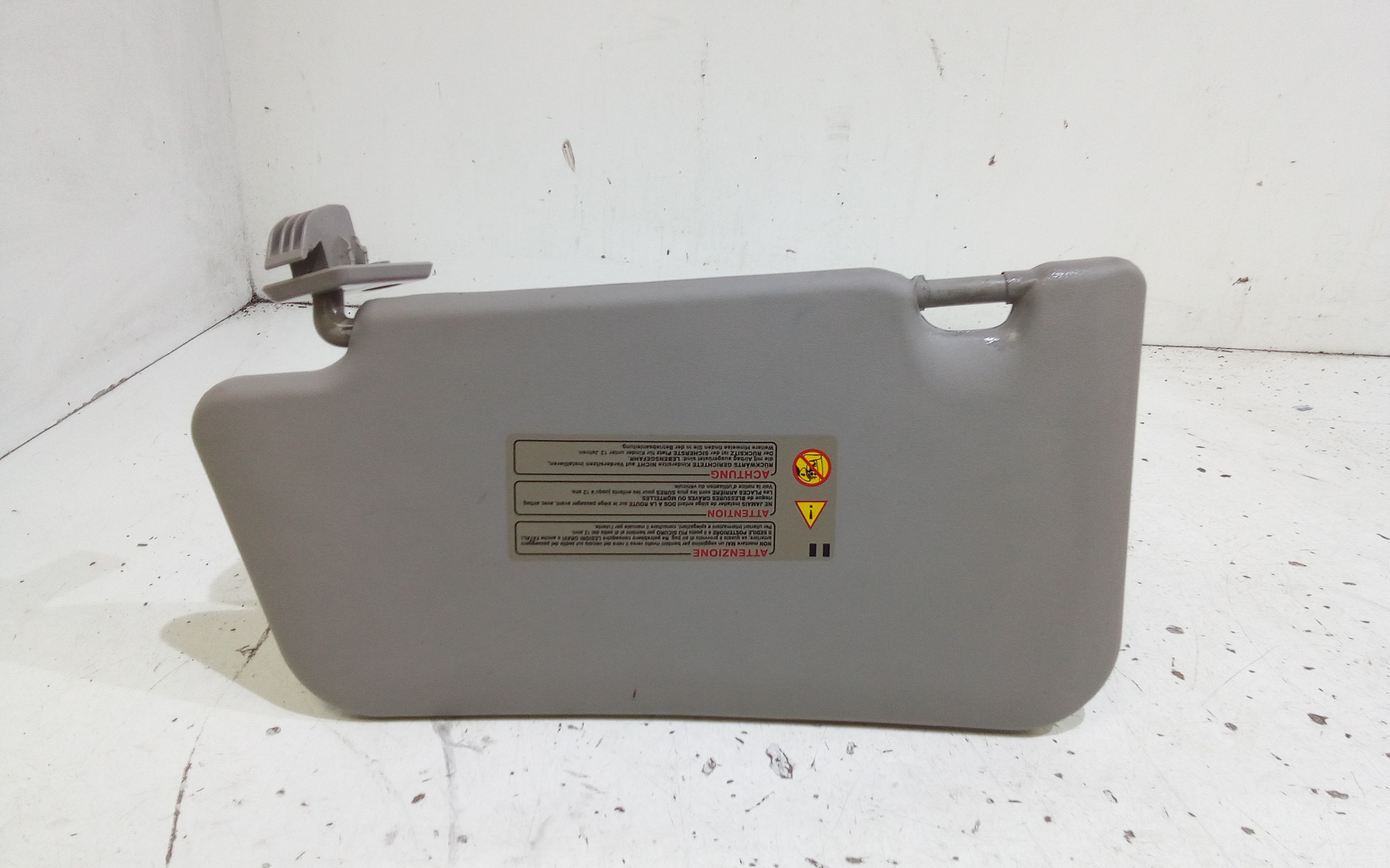 Parasole aletta Lato Passeggero per Nissan Micra 3 Serie (2000 - 2003)