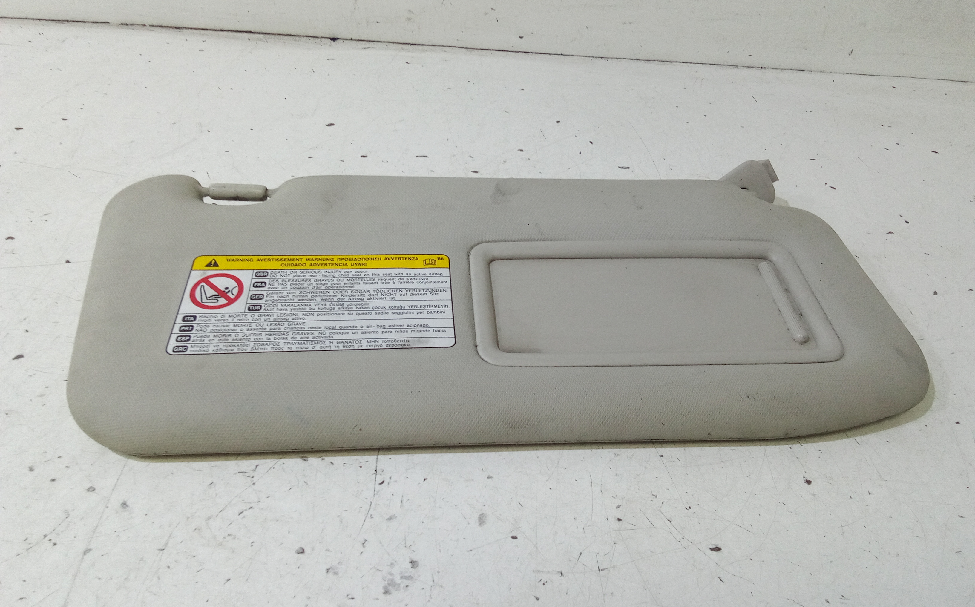 Parasole aletta Lato Passeggero per Mazda Cx-5 Serie (2012 - 2016)