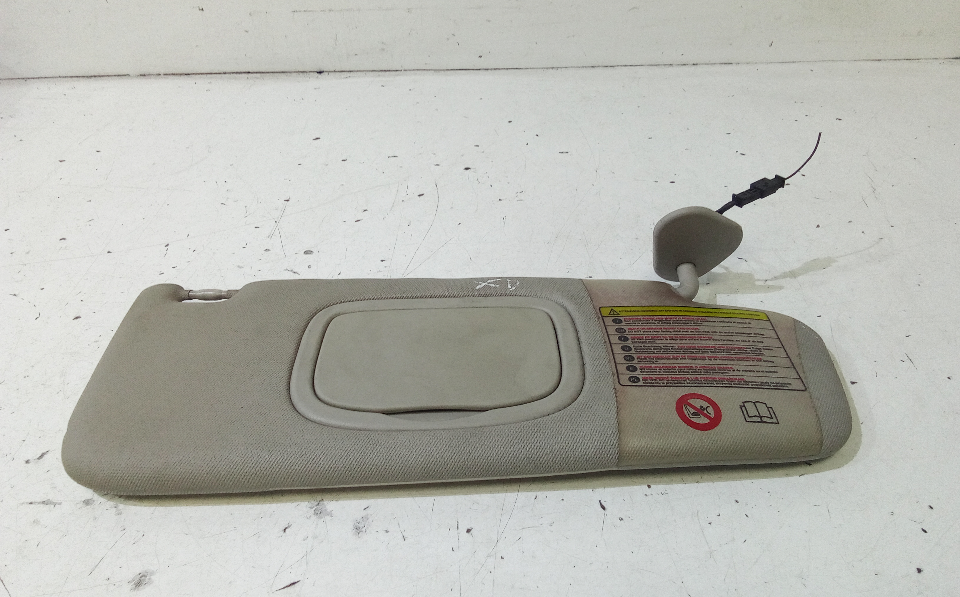 Parasole aletta Lato Passeggero per Alfa Romeo 159 Sportwagon 1 Serie