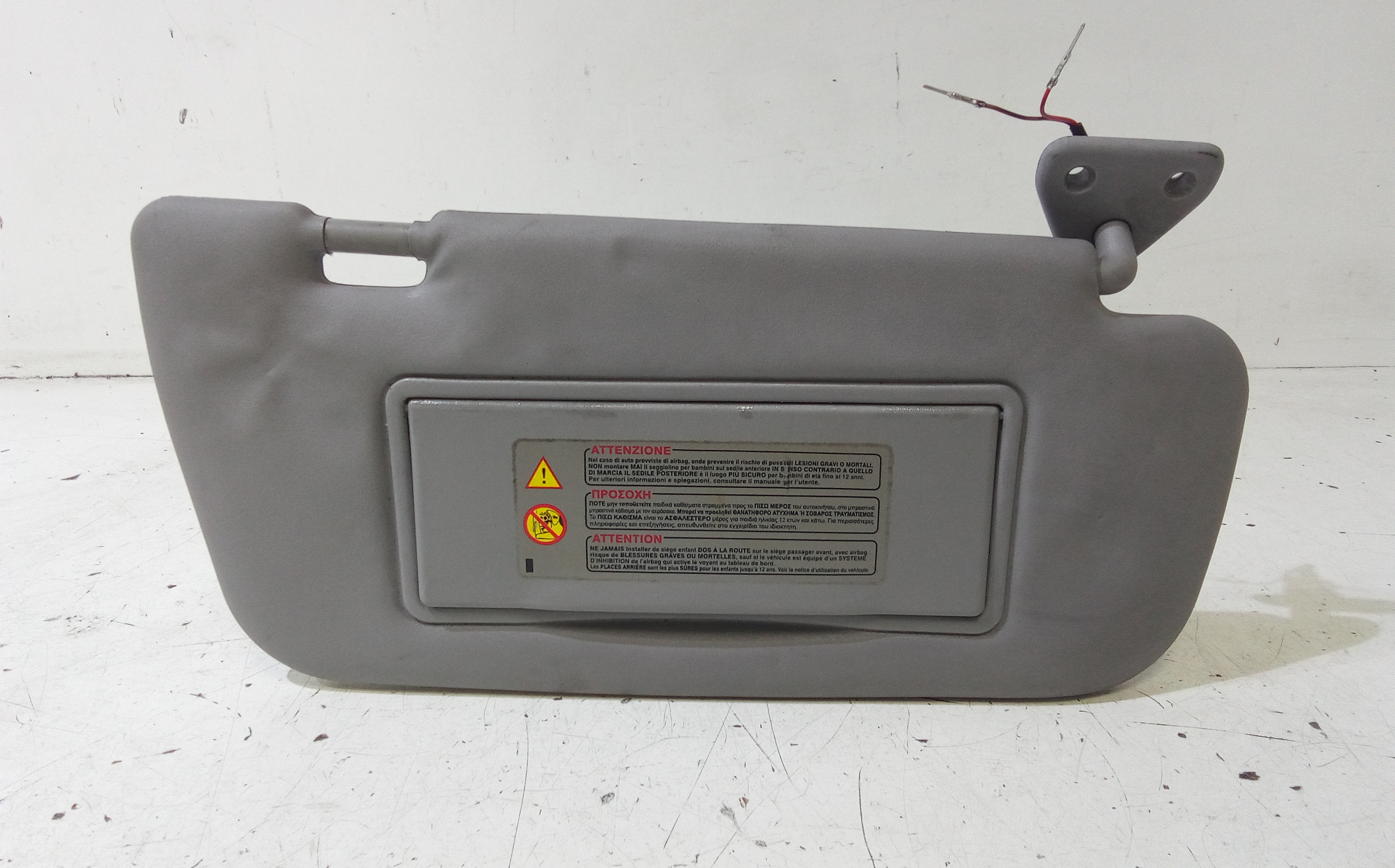 Parasole aletta Lato Passeggero per Nissan Primera Berlina 2 Serie (1995 - 2002)