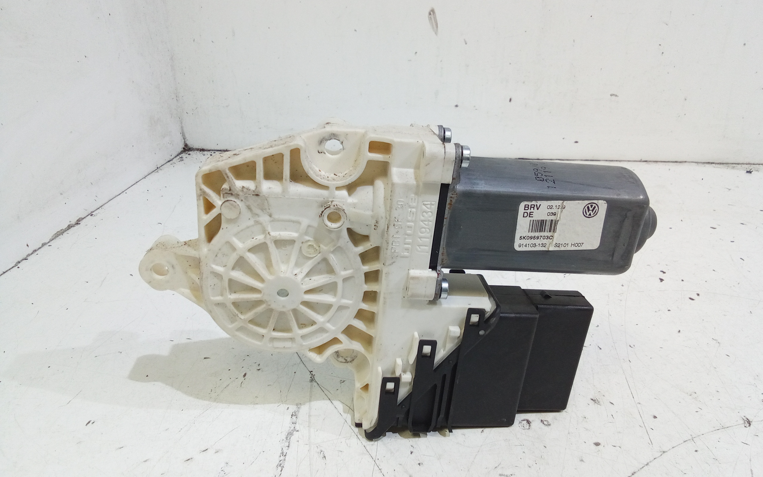 Motorino Alzavetro posteriore Sinistro per Volkswagen Golf 6 Berlina (08>12) (2008 - 2012)