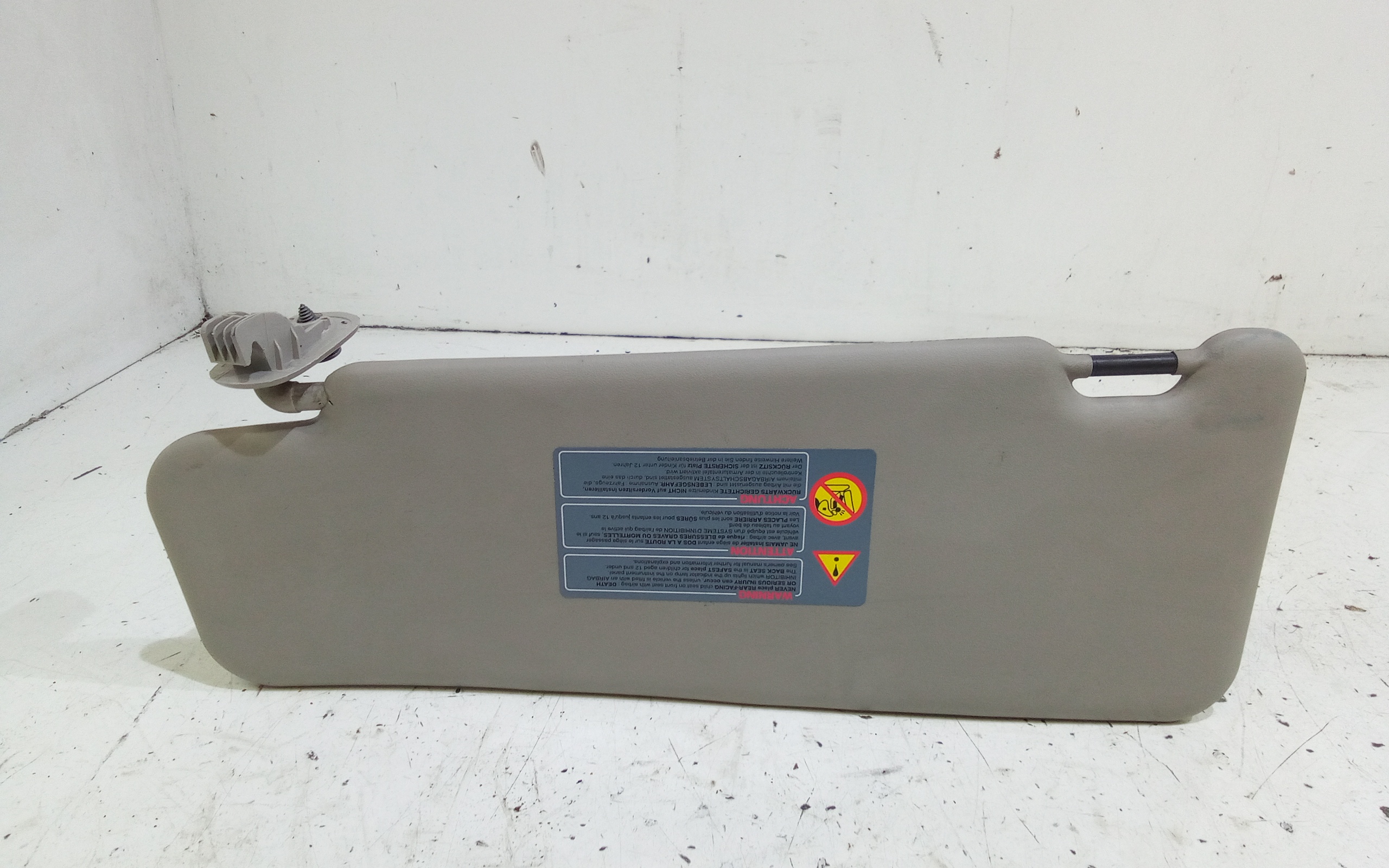 Parasole aletta Lato Passeggero per Dacia Sandero 1 Serie (2008 - 2012)