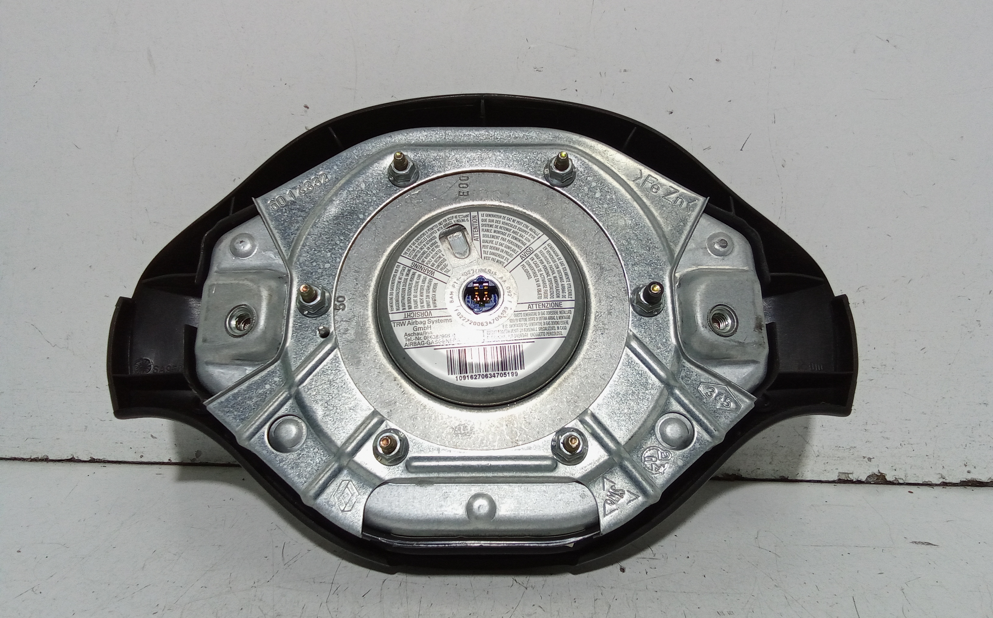 Airbag Volante per Dacia Logan 1 Serie (2004 - 2008)