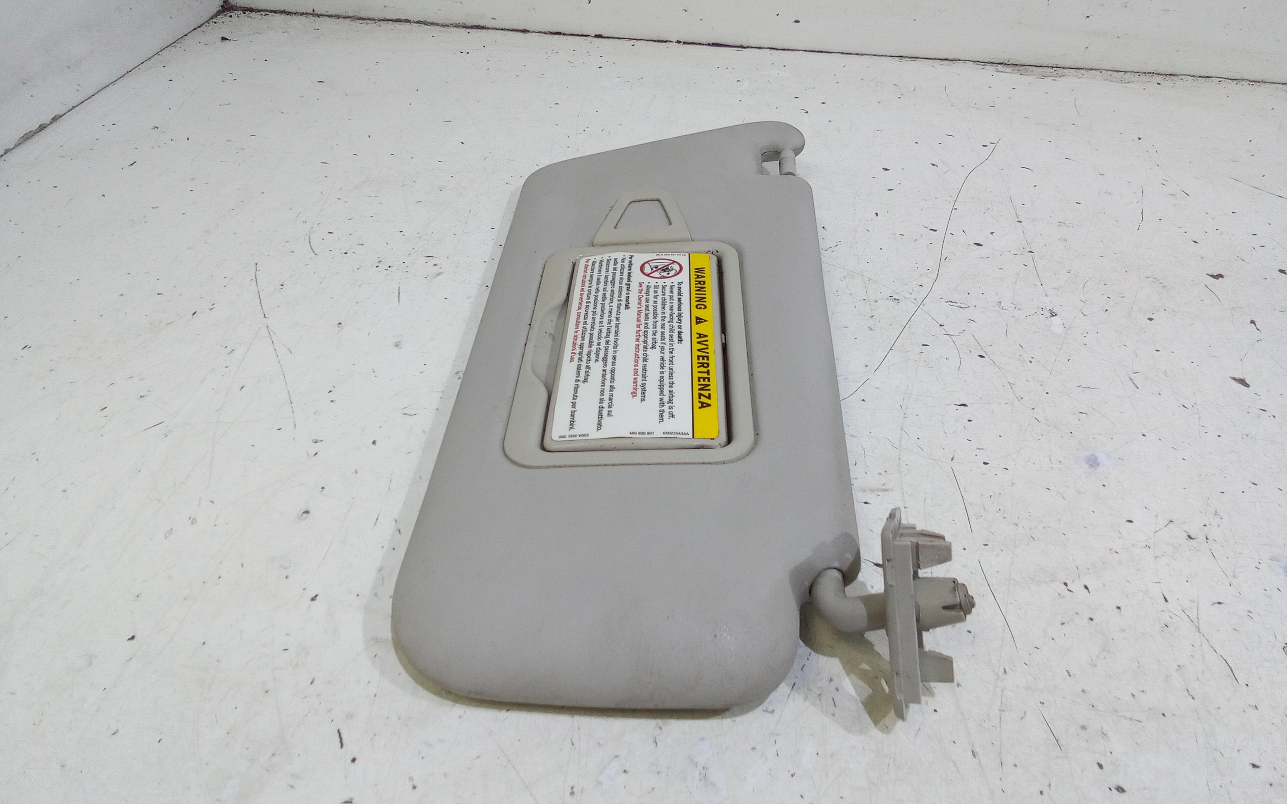 Parasole aletta Lato Passeggero per Mercedes Classe A W169 3 Serie (2004 - 2008)