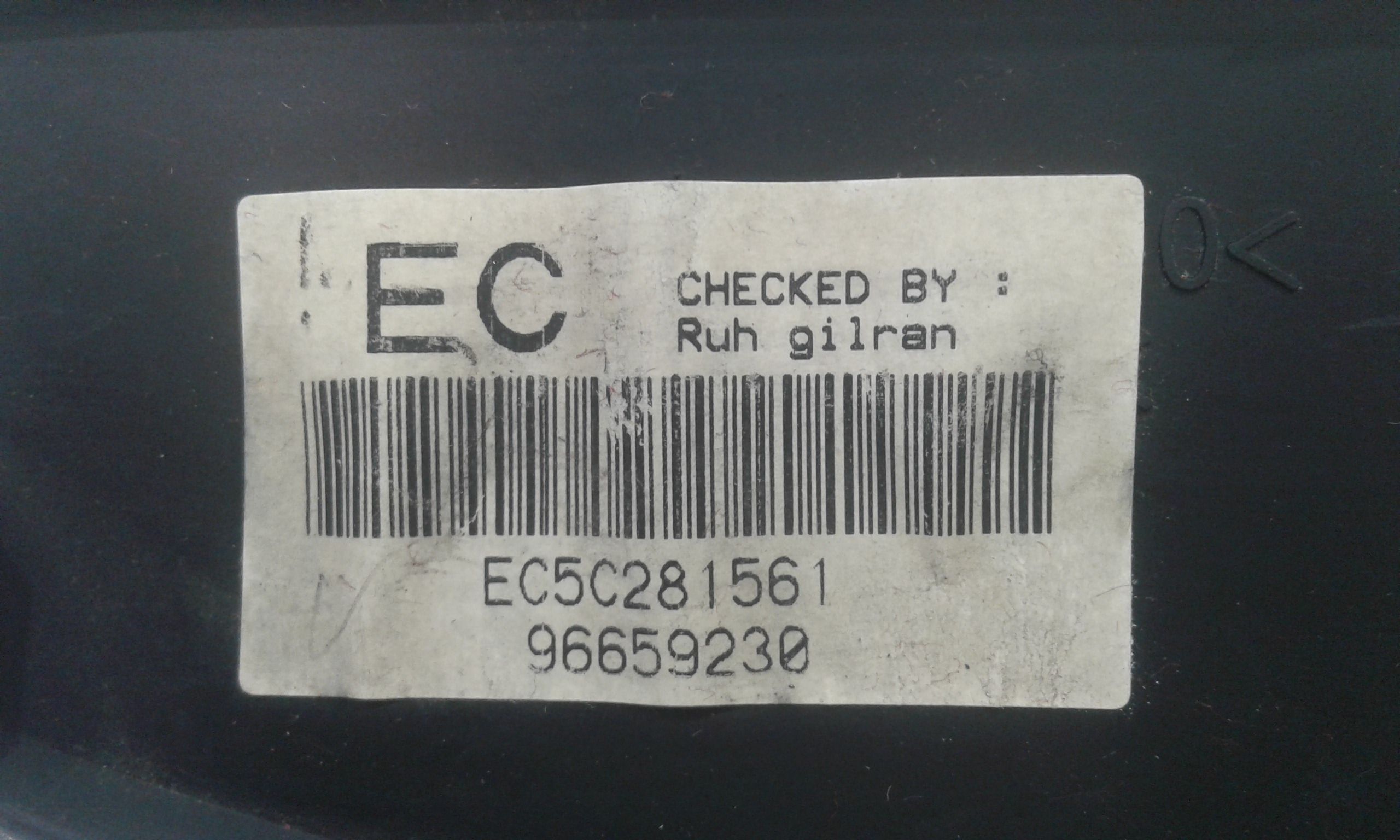 Quadro Strumenti CHEVROLET Matiz 3 Serie