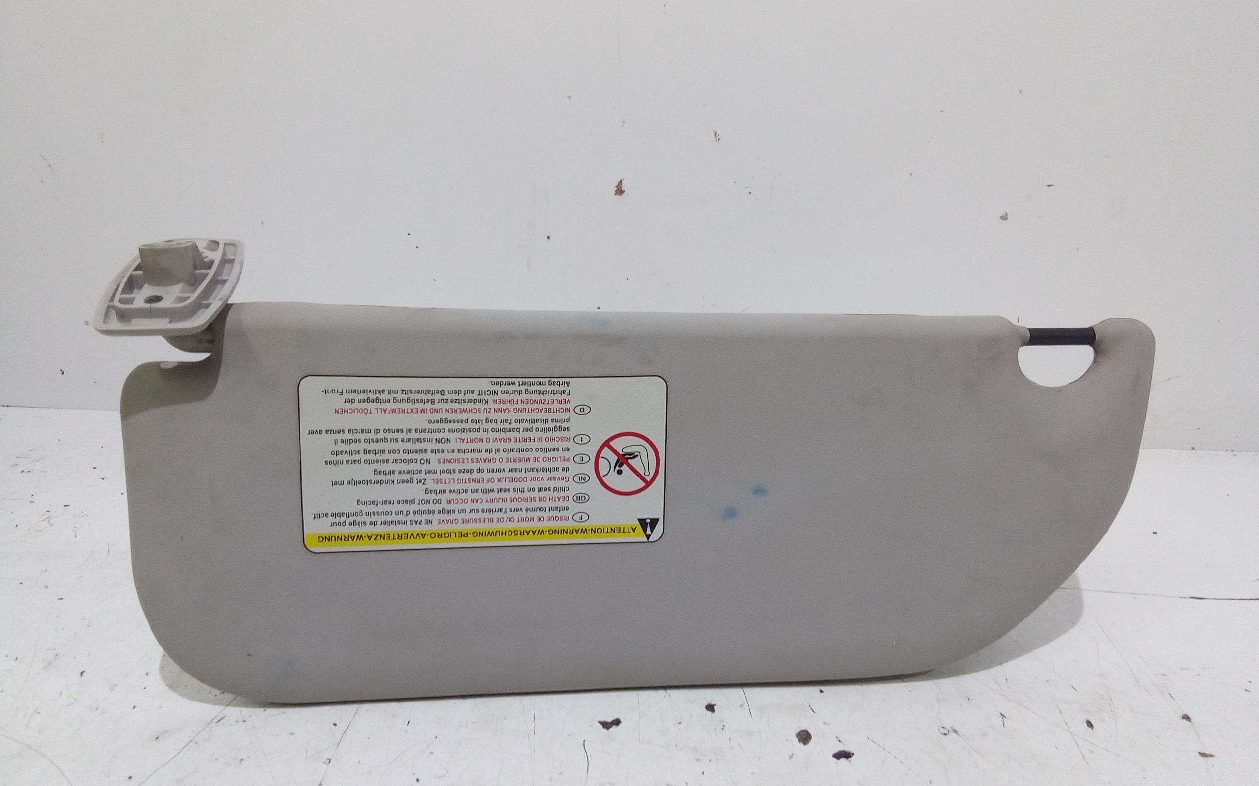 Parasole aletta Lato Passeggero per Citroen C3 1 Serie (2002 - 2005)