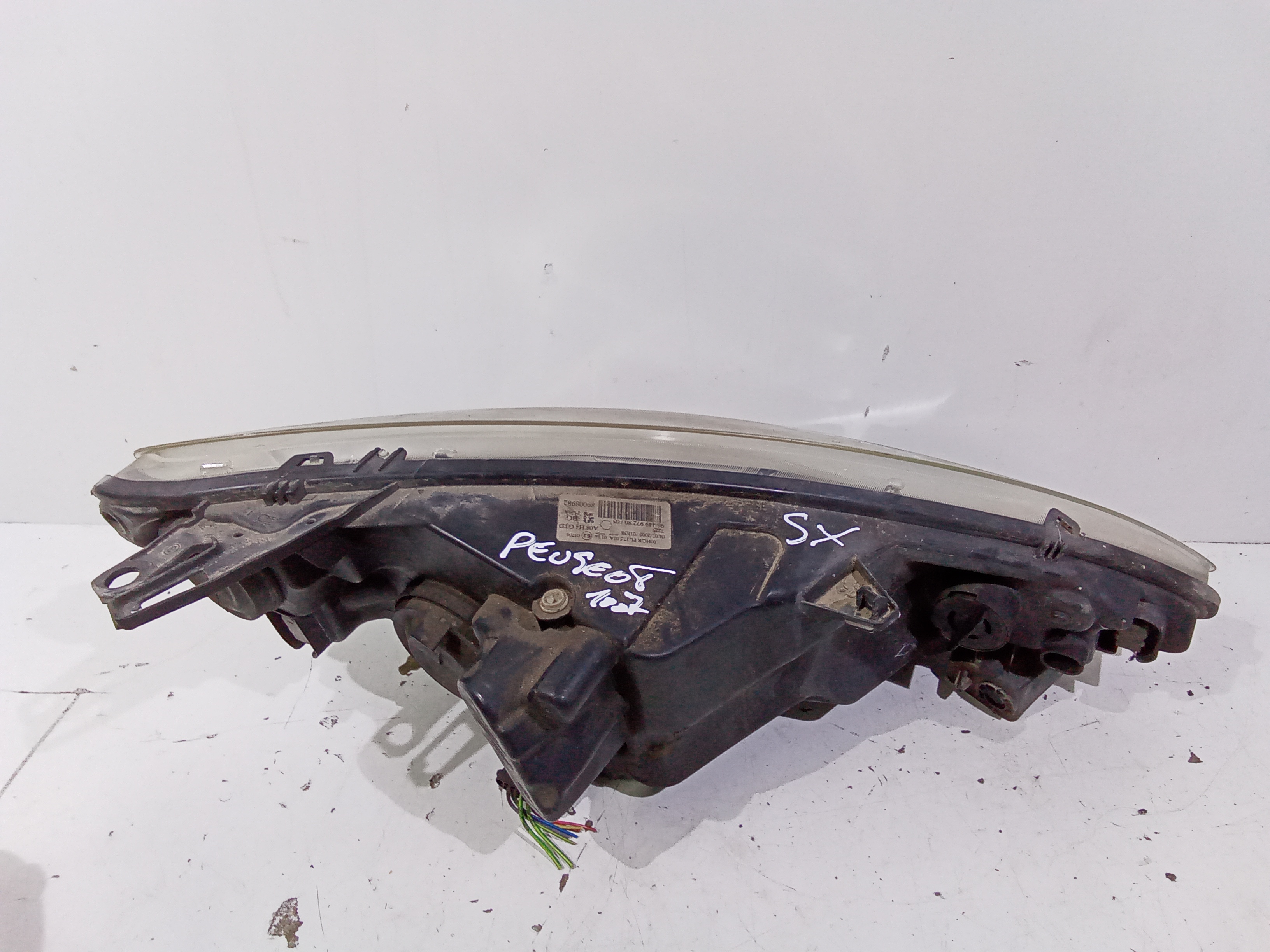 Faro anteriore Sinistro Guida per Peugeot 1007 1 Serie (2005 - In produzione)