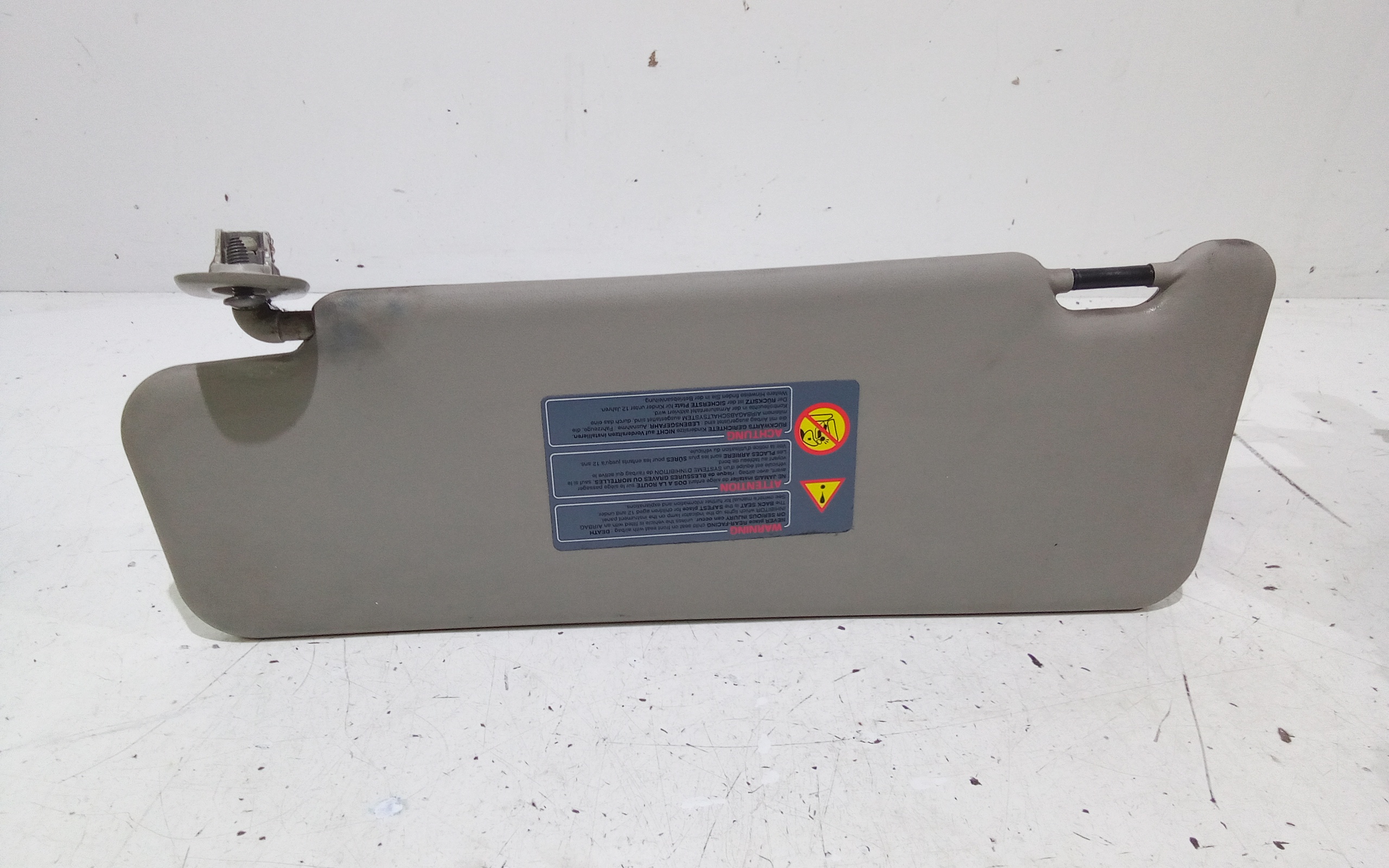 Parasole aletta Lato Passeggero per Dacia Sandero 1 Serie (2008 - 2012)