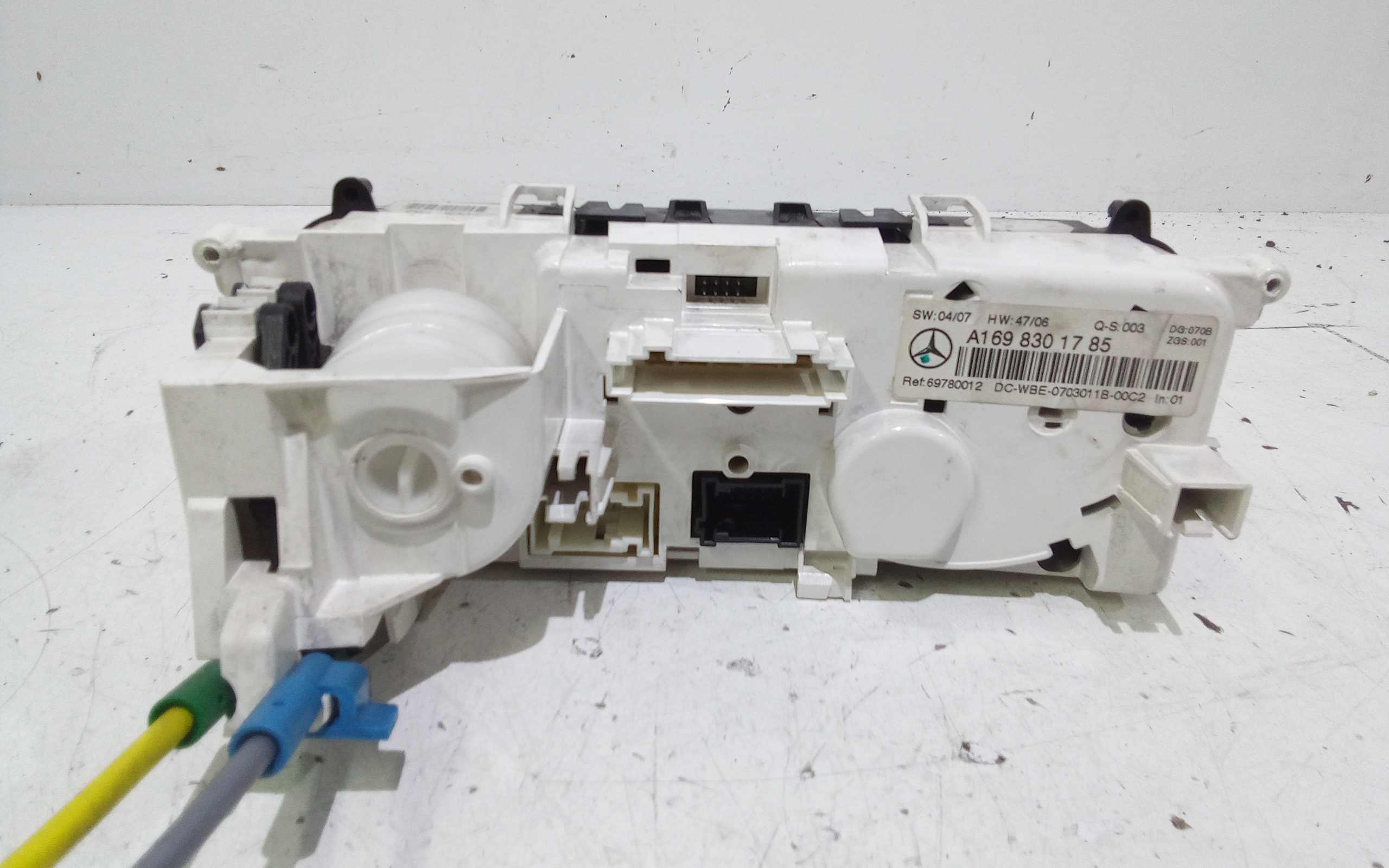 Comandi Clima per Mercedes Classe A W169 3 Serie (2004 - 2008)