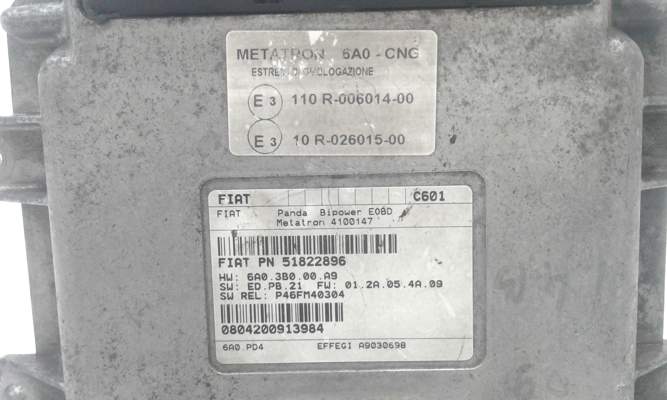 Centralina motore FIAT Panda 2 Serie