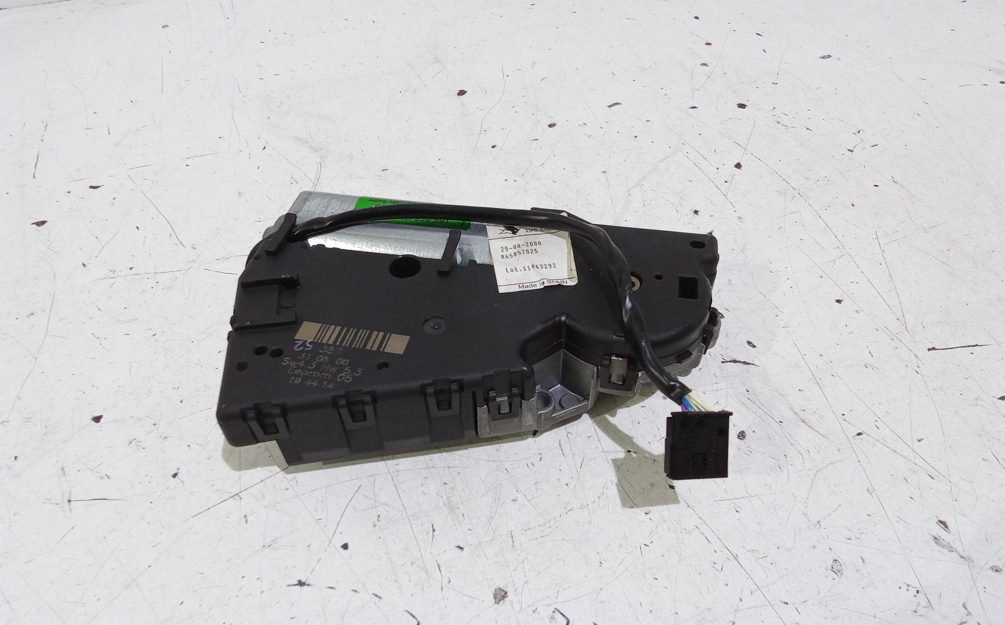 Motorino tettuccio apribile per Volkswagen Polo 3 Serie (1994 - 2001)