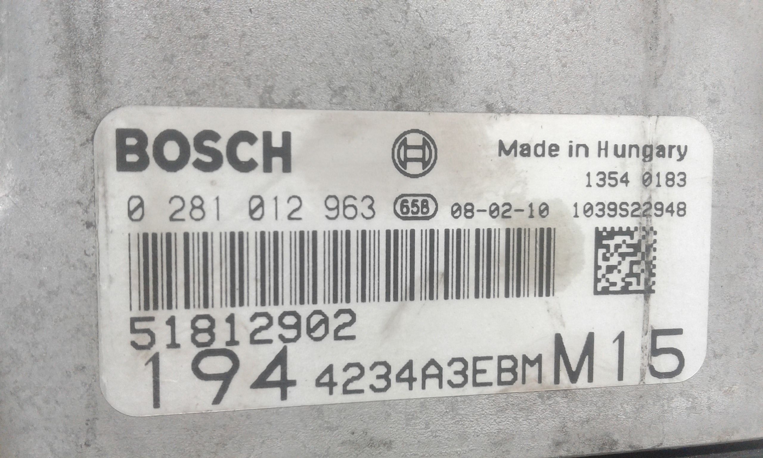 Centralina motore FIAT Croma 3 Serie